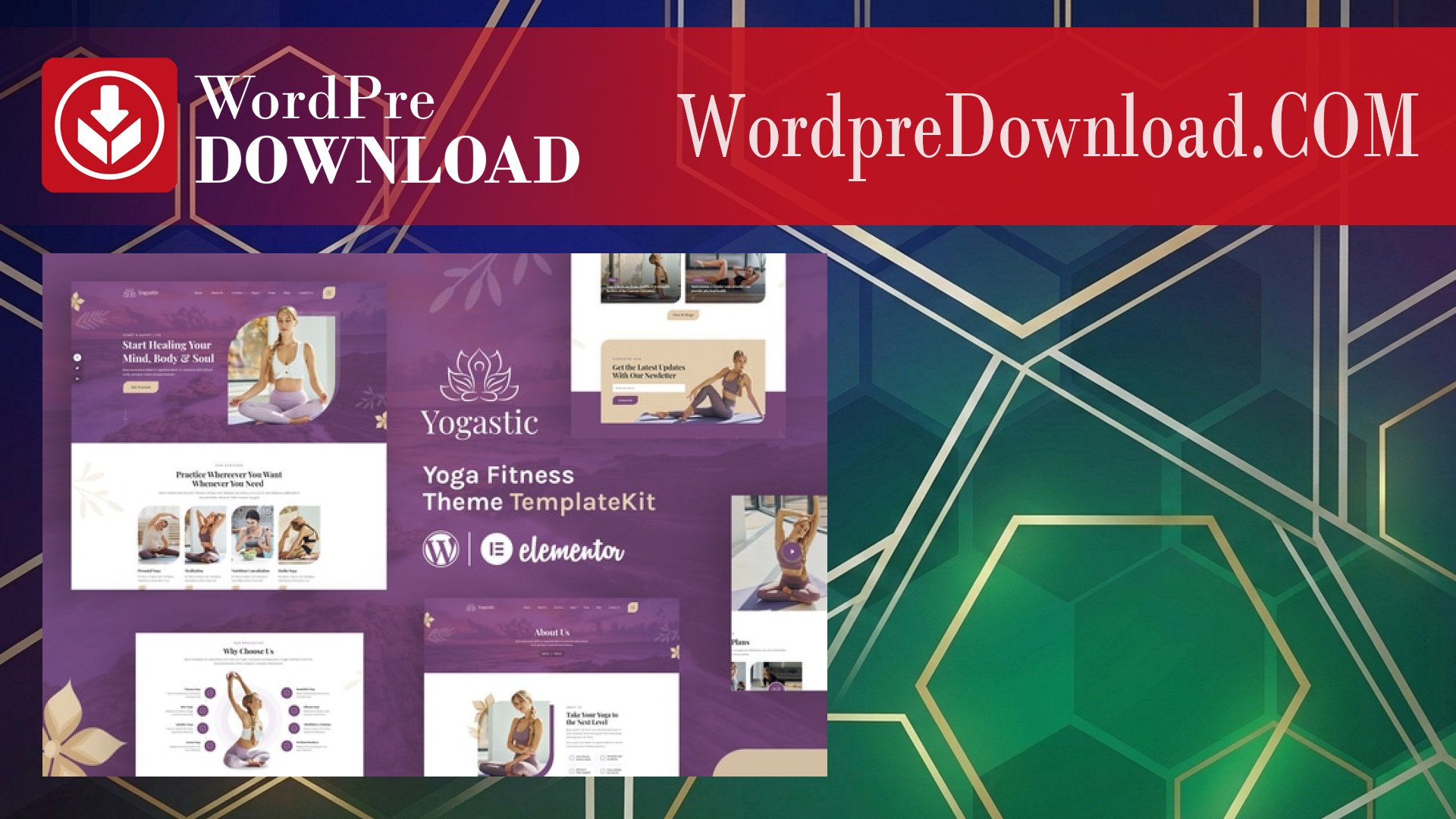Yogastic – Yoga and Fitness Elementor Template Kit – WordpreDownload.COM