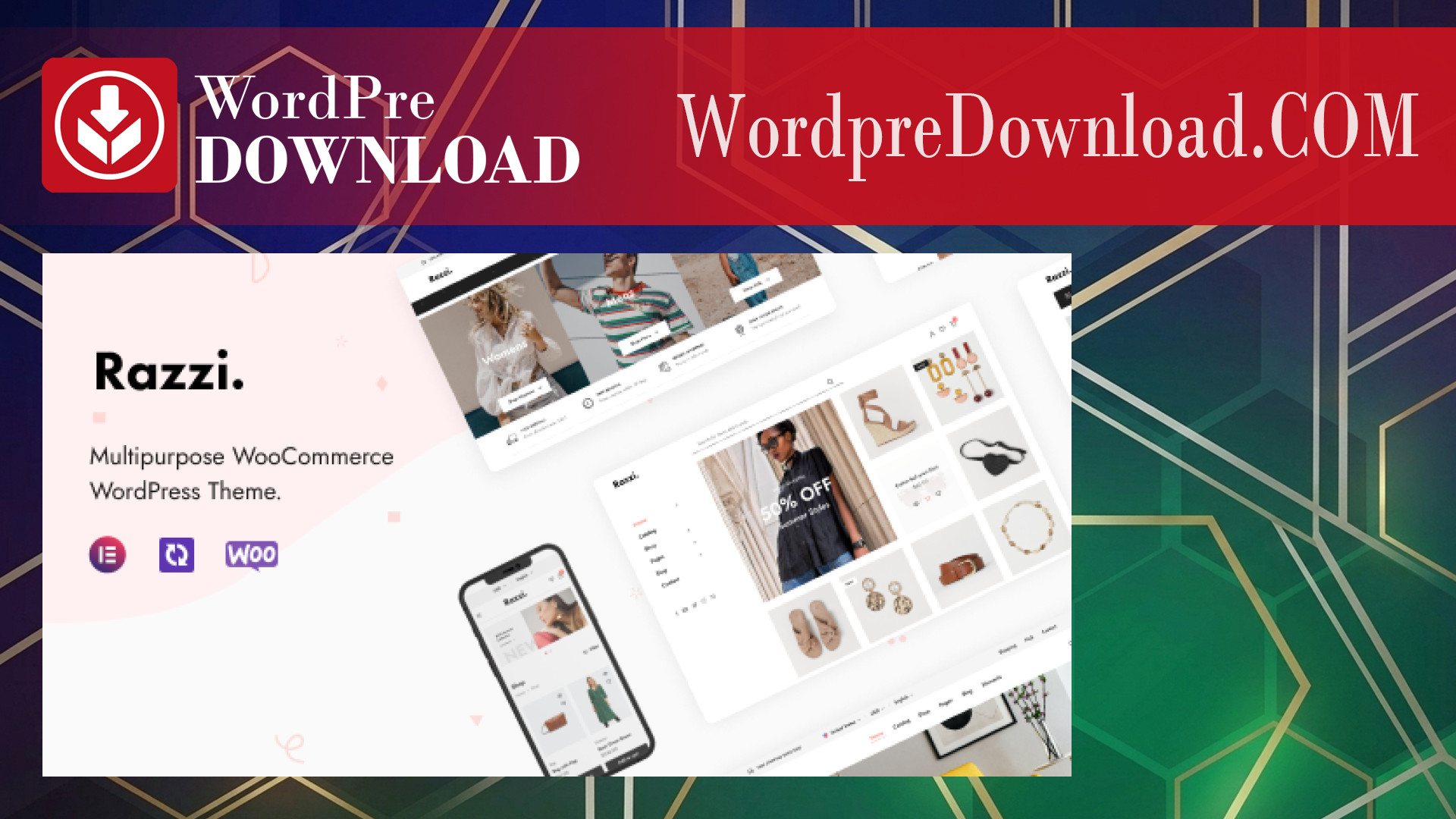 Razzi – Multipurpose WooCommerce WordPress Theme – WordpreDownload.COM