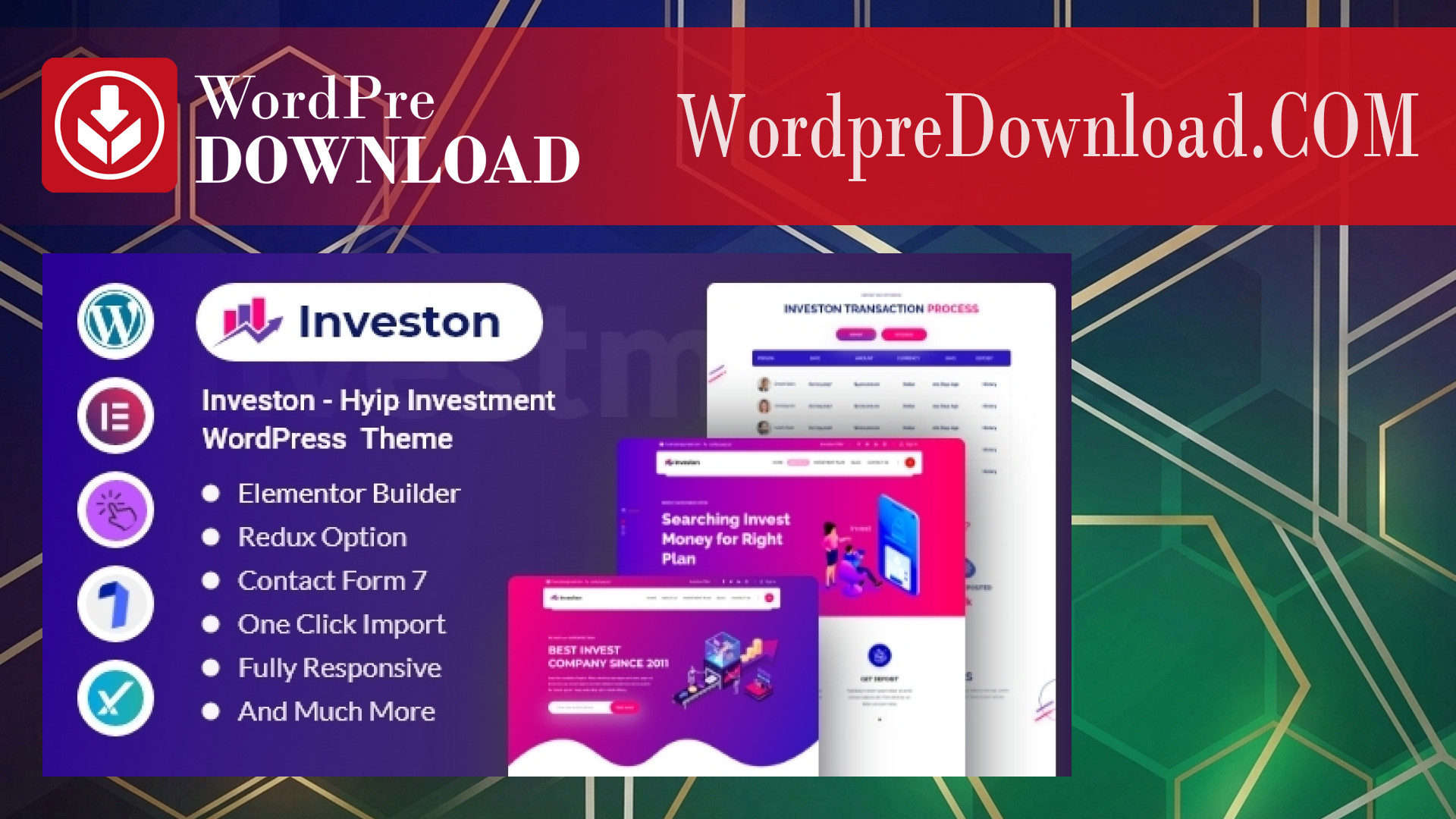 Investon – Investment, Business WordPress Theme – WordpreDownload.COM