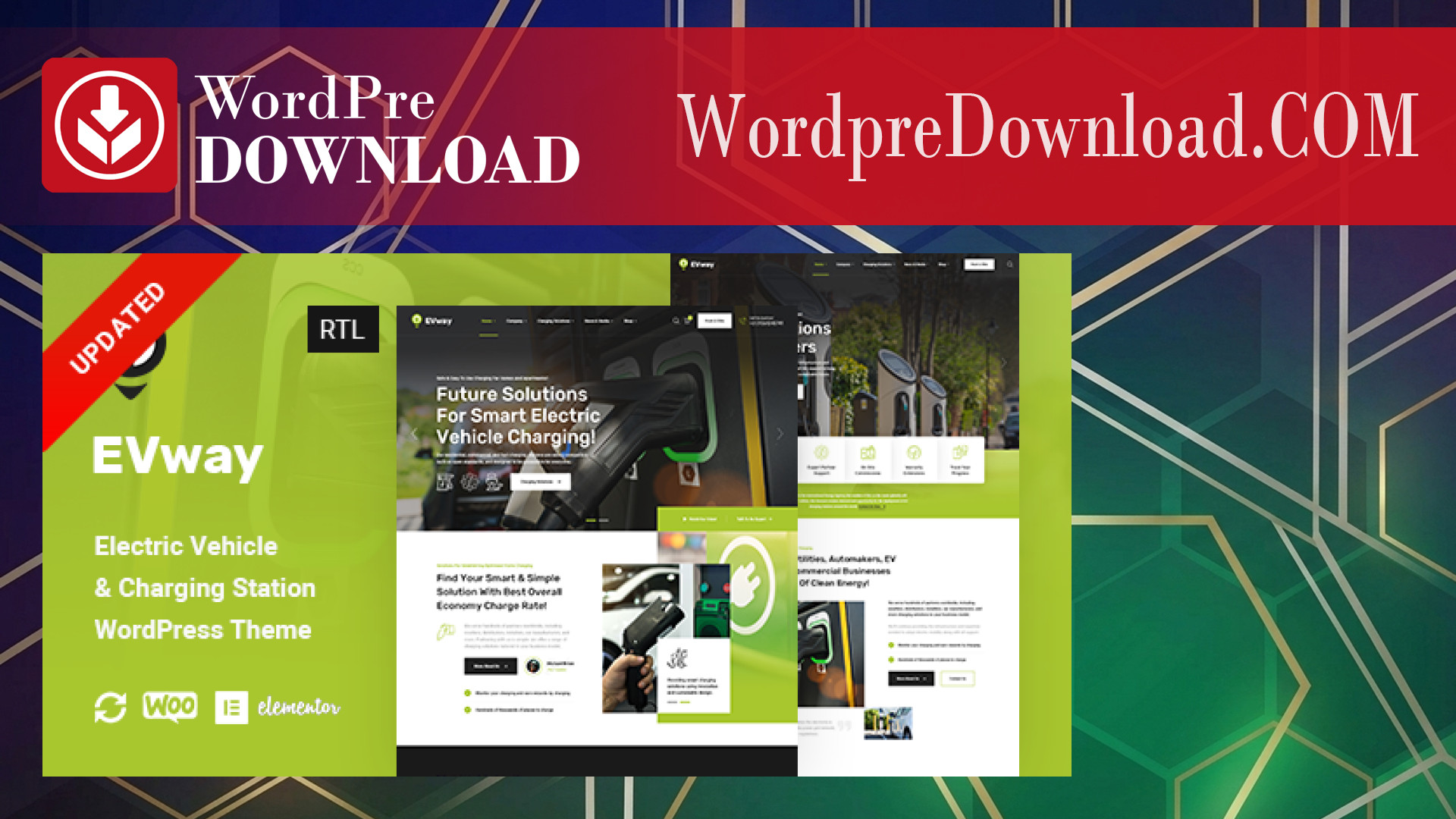 EVway - Electric Vehicle And Charging Station WordPress Theme - WordpreDownload.COM