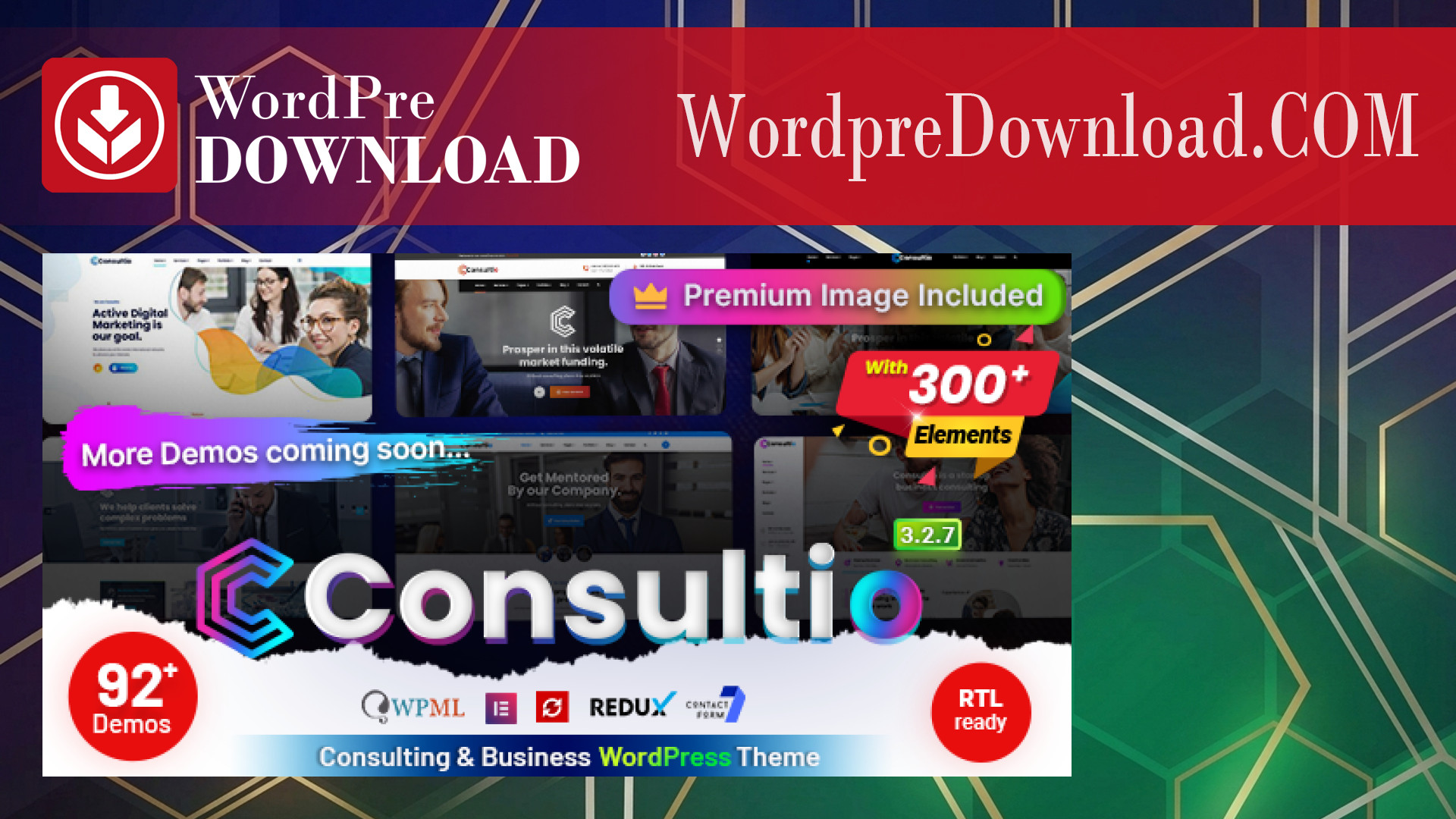 Consultio Consulting Corporate WP Theme – WordpreDownload.COM