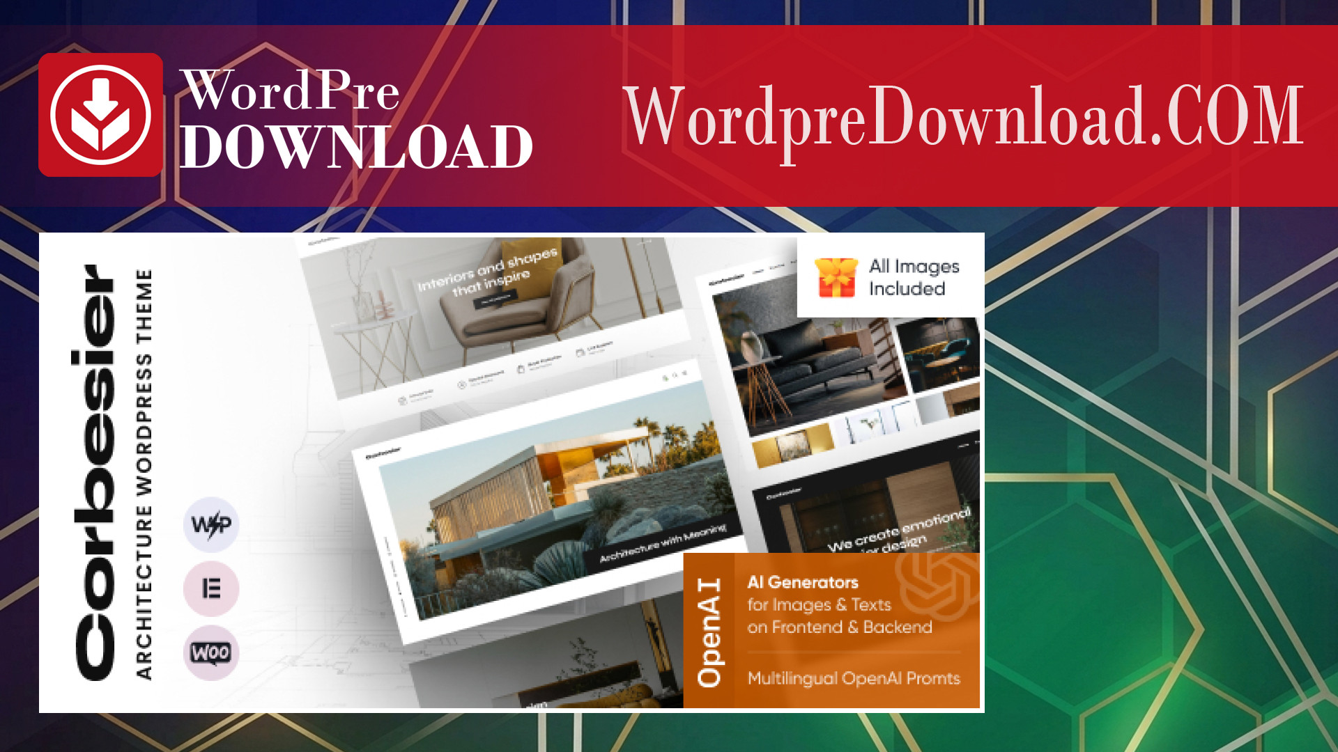 Corbesier - Architecture And Design Interior And Exterior Modern WordPress Theme - WordpreDownload.COM