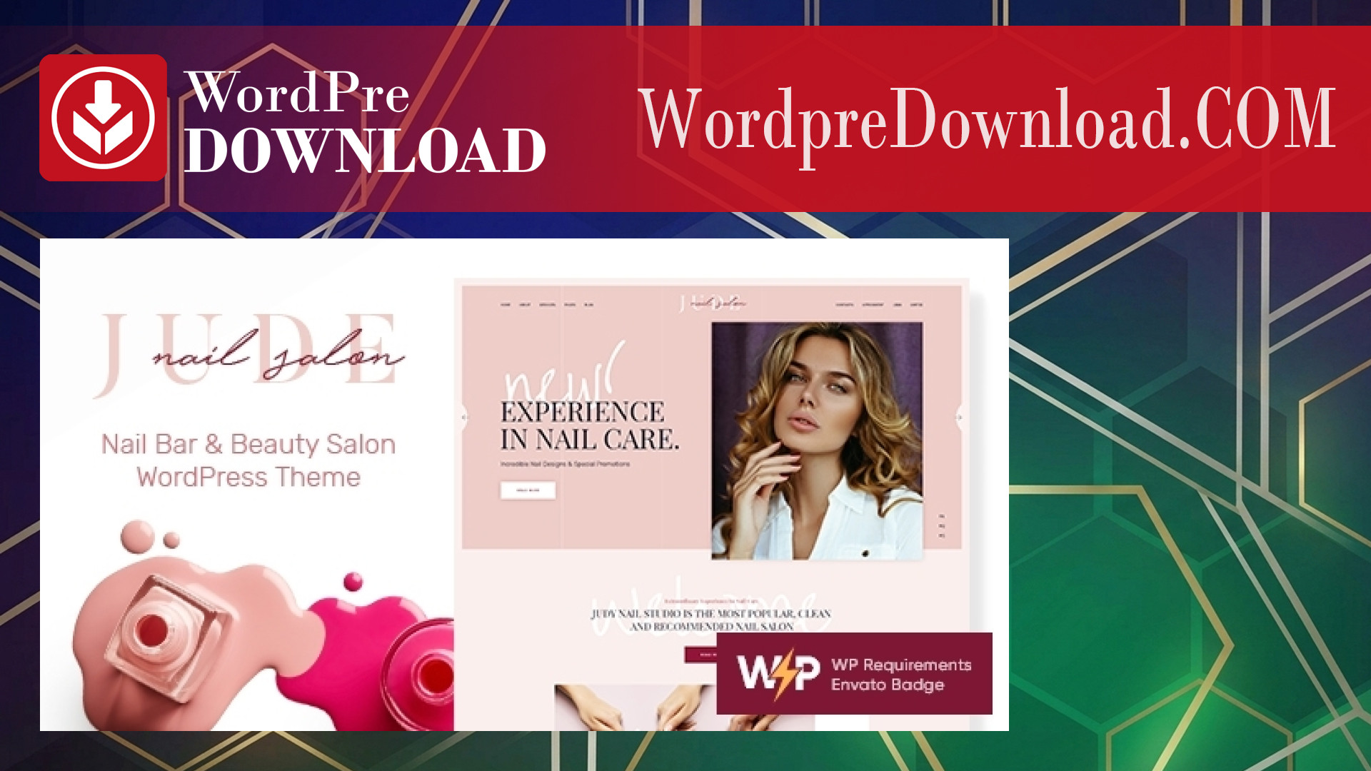 Jude – Nail Bar and Beauty Salon WordPress Theme – WordpreDownload.COM