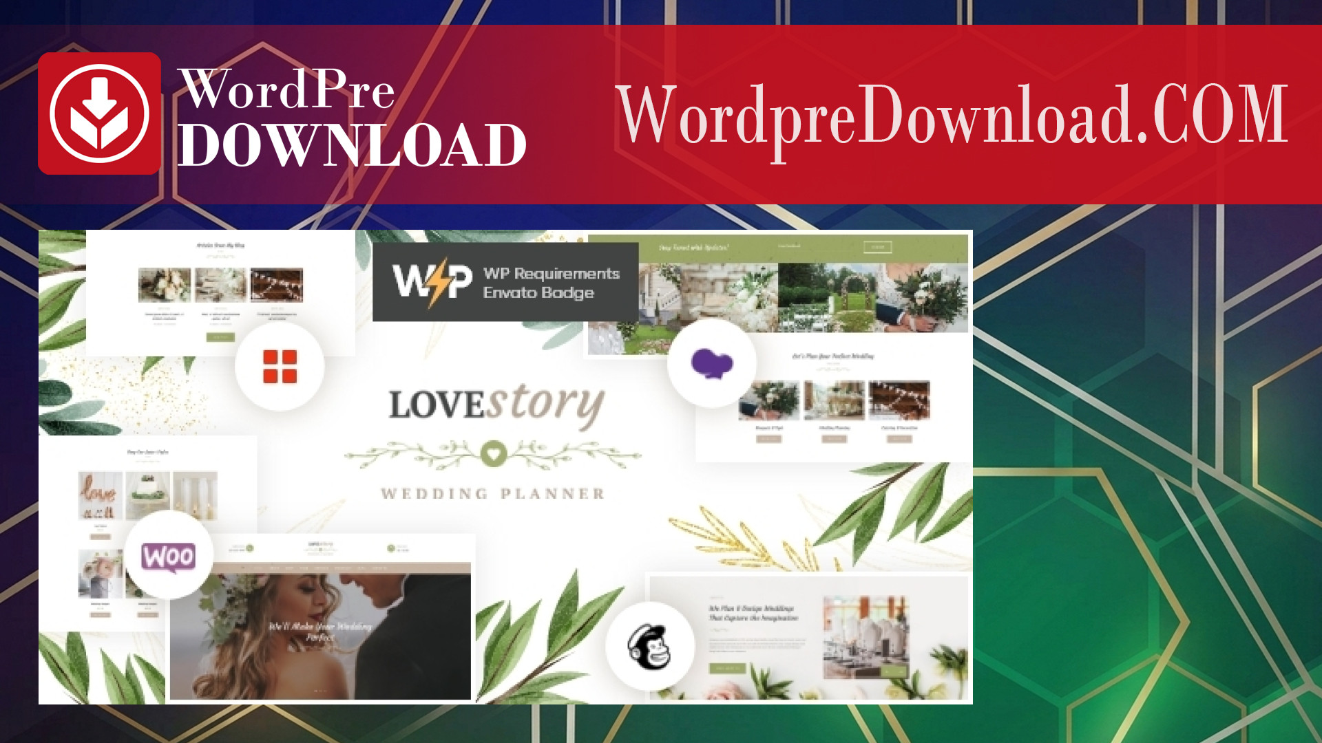 Love Story | A Beautiful Wedding and Event Planner WordPress Theme – WordpreDownload.COM