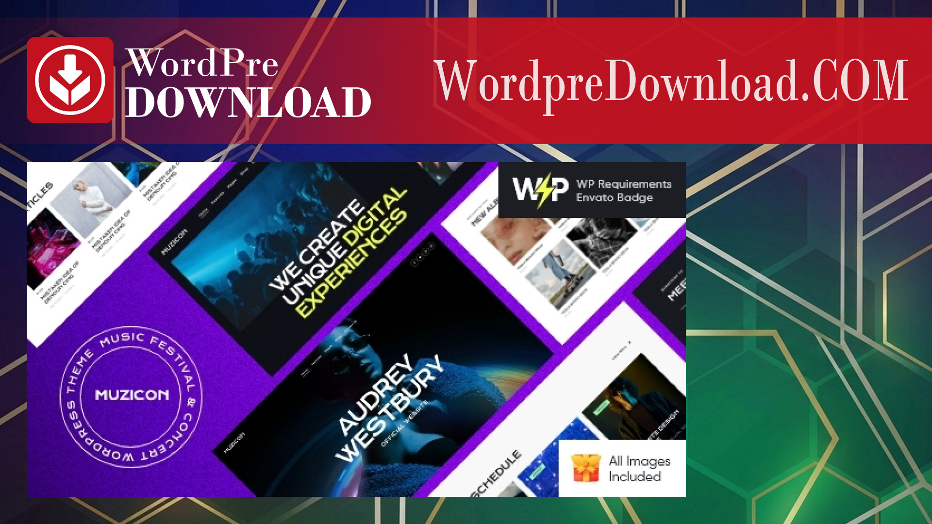 Muzicon – Music Festival and Concert WordPress Theme – WordpreDownload.COM