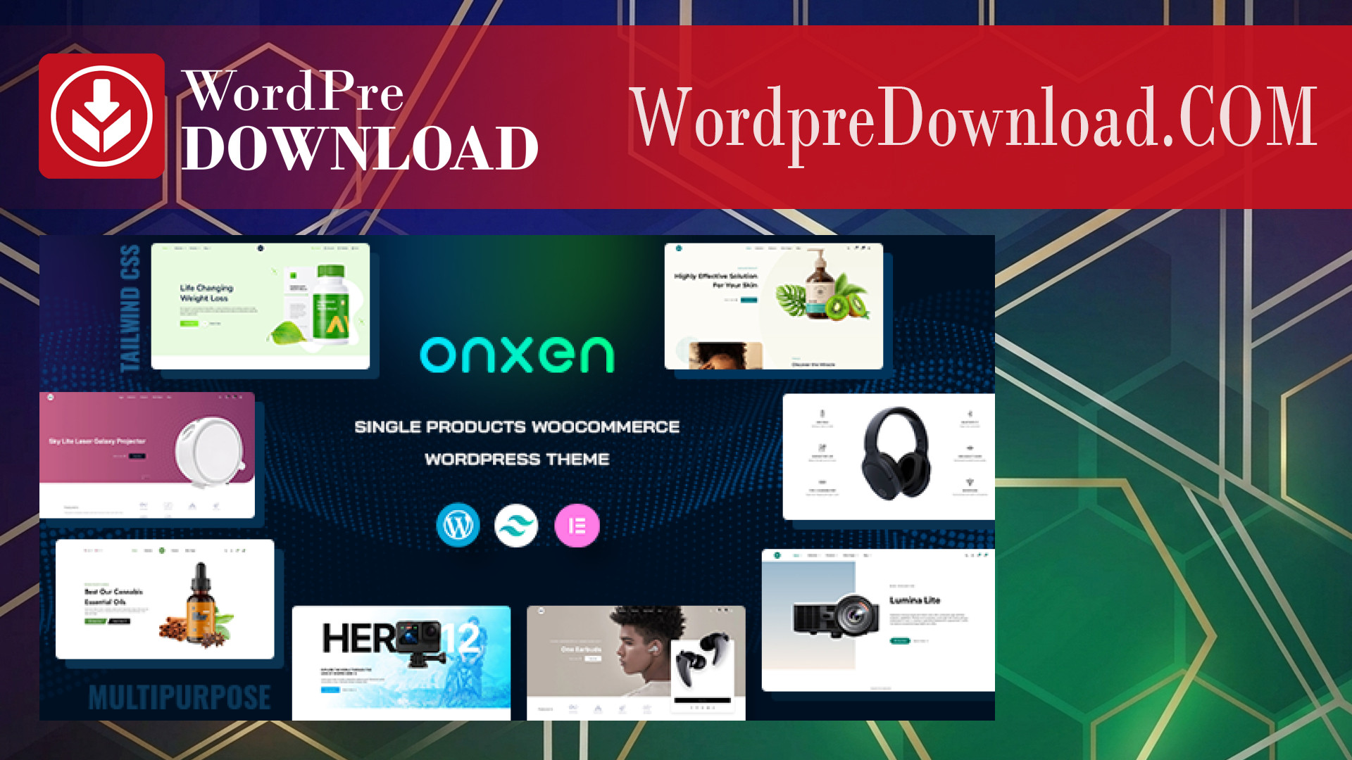 Onxen - Single Product WooCommerce Theme - WordpreDownload.COM