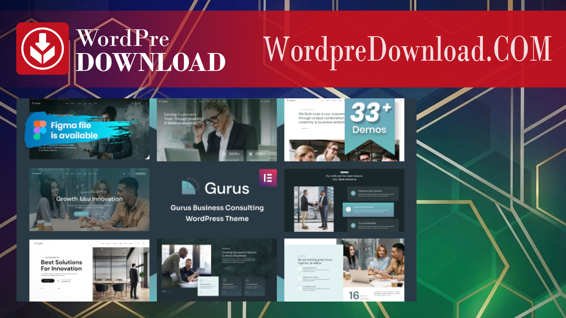 Gurus – Business Consulting WordPress Theme – WordpreDownload.COM