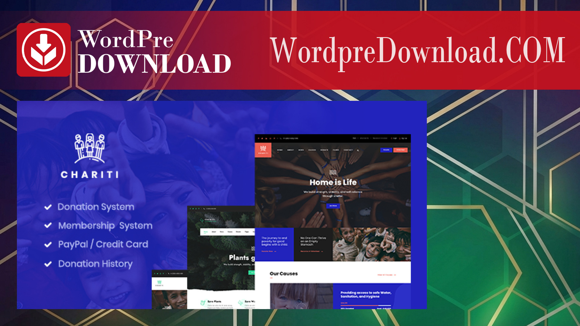 Chariti – Charity and Donation WordPress – WordpreDownload.COM