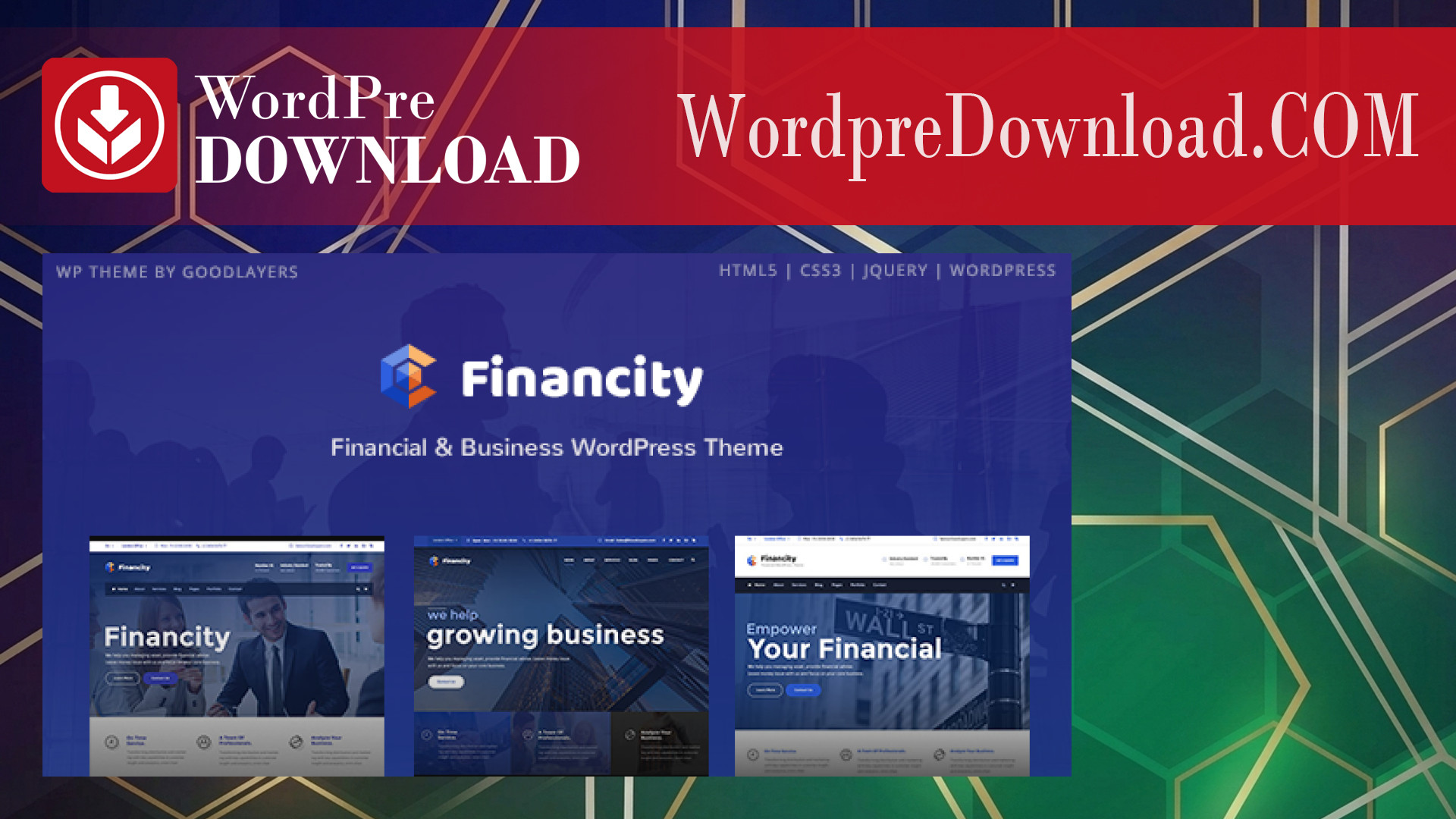 Financity – Business / Financial / Finance WordPress Theme – WordpreDownload.COM