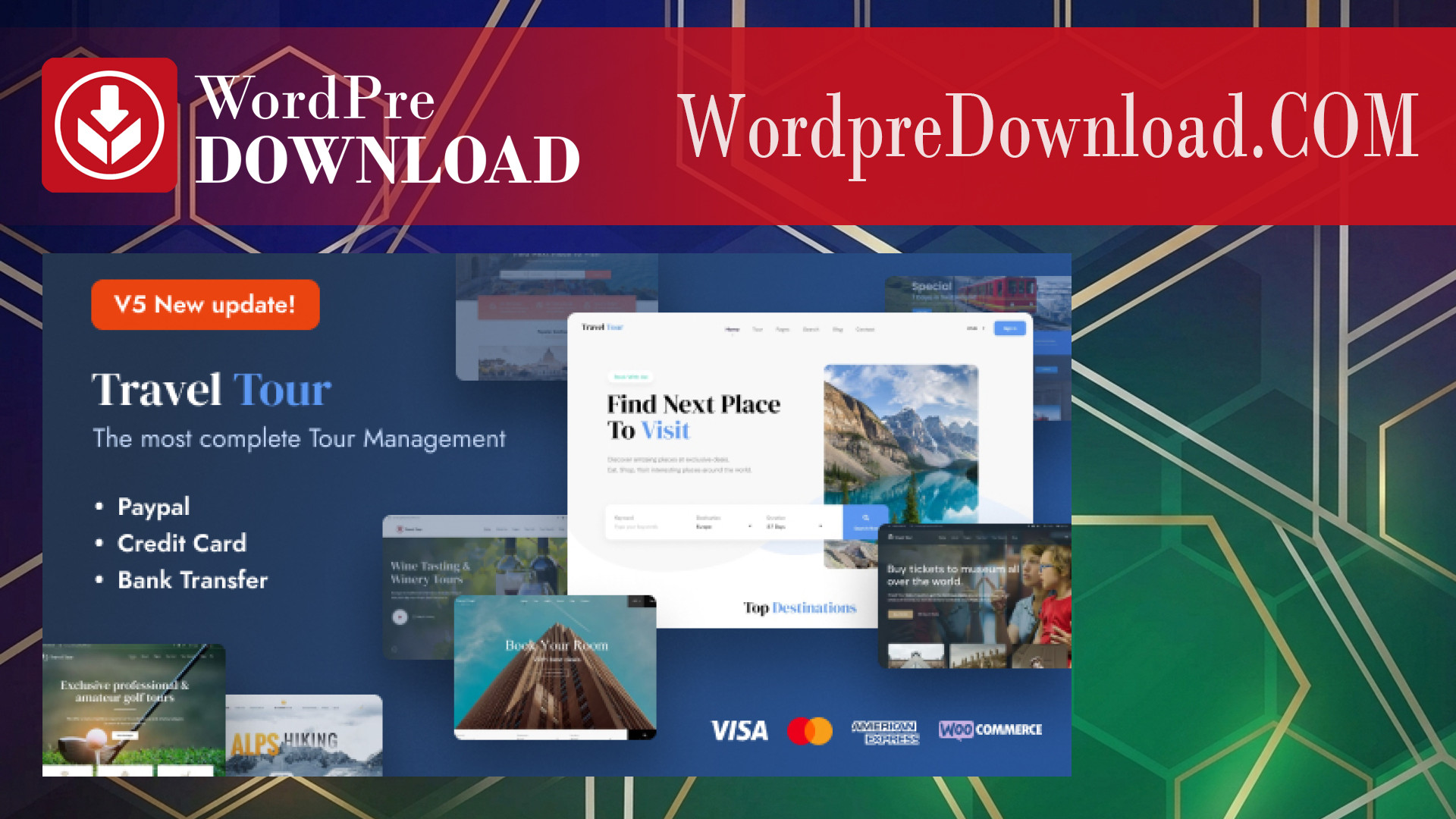 Travel Tour – Tour Booking, Travel Booking WordPress – WordpreDownload.COM