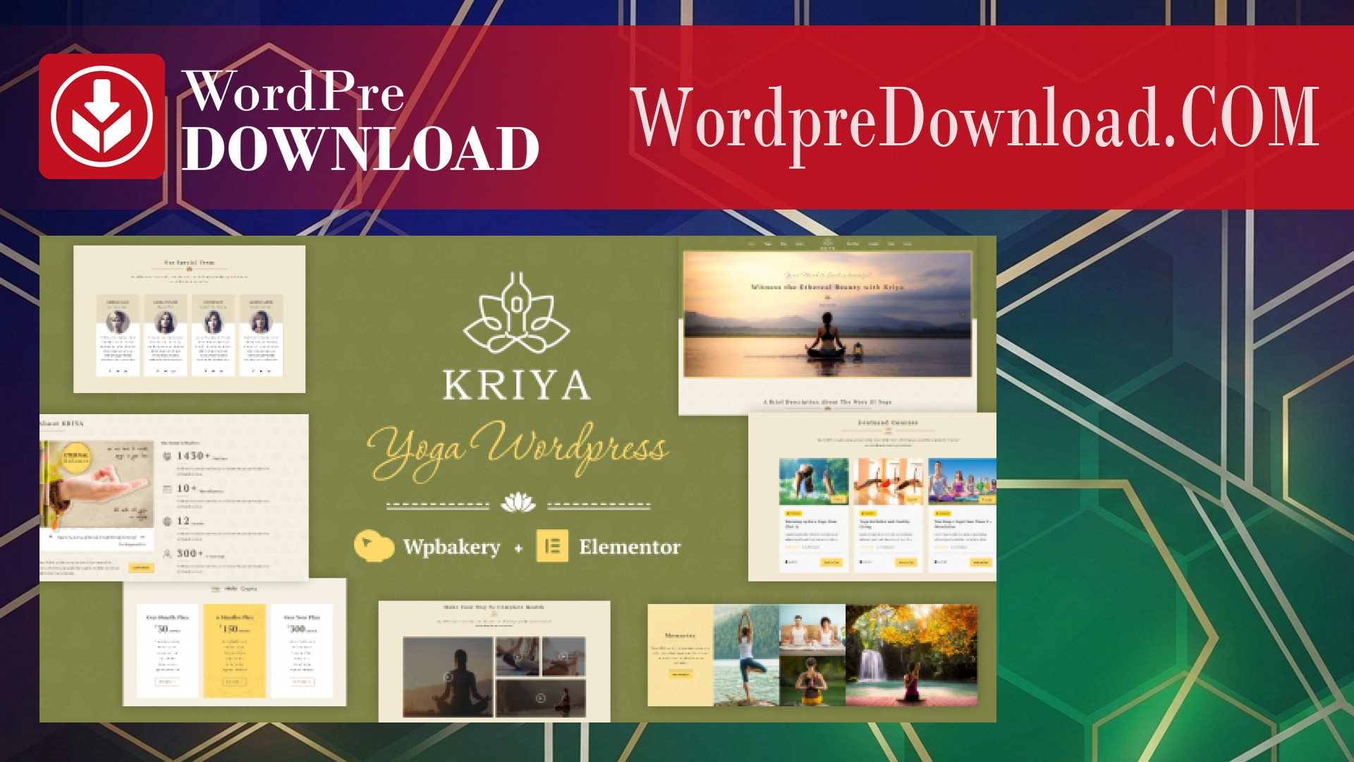 Kriya – Yoga WordPress Theme – WordpreDownload.COM