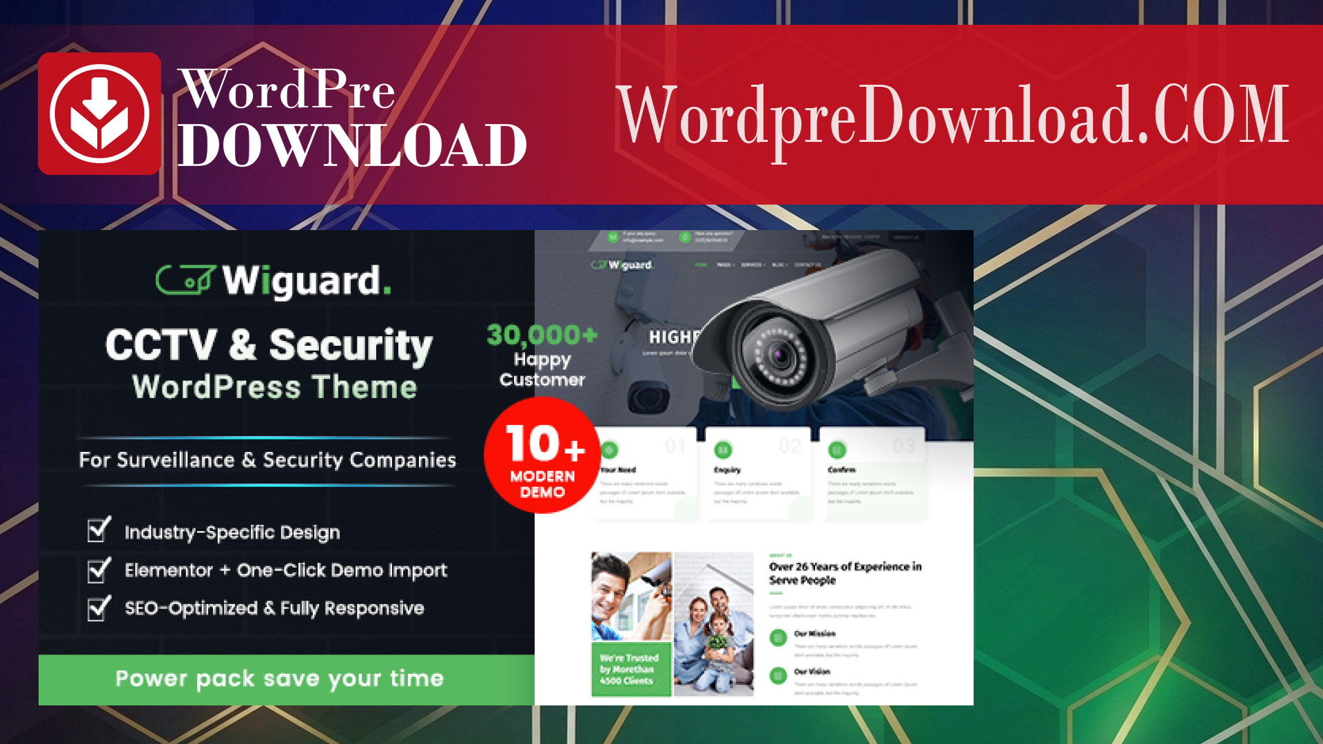 Wiguard – CCTV and Security WordPress Theme – WordpreDownload.COM