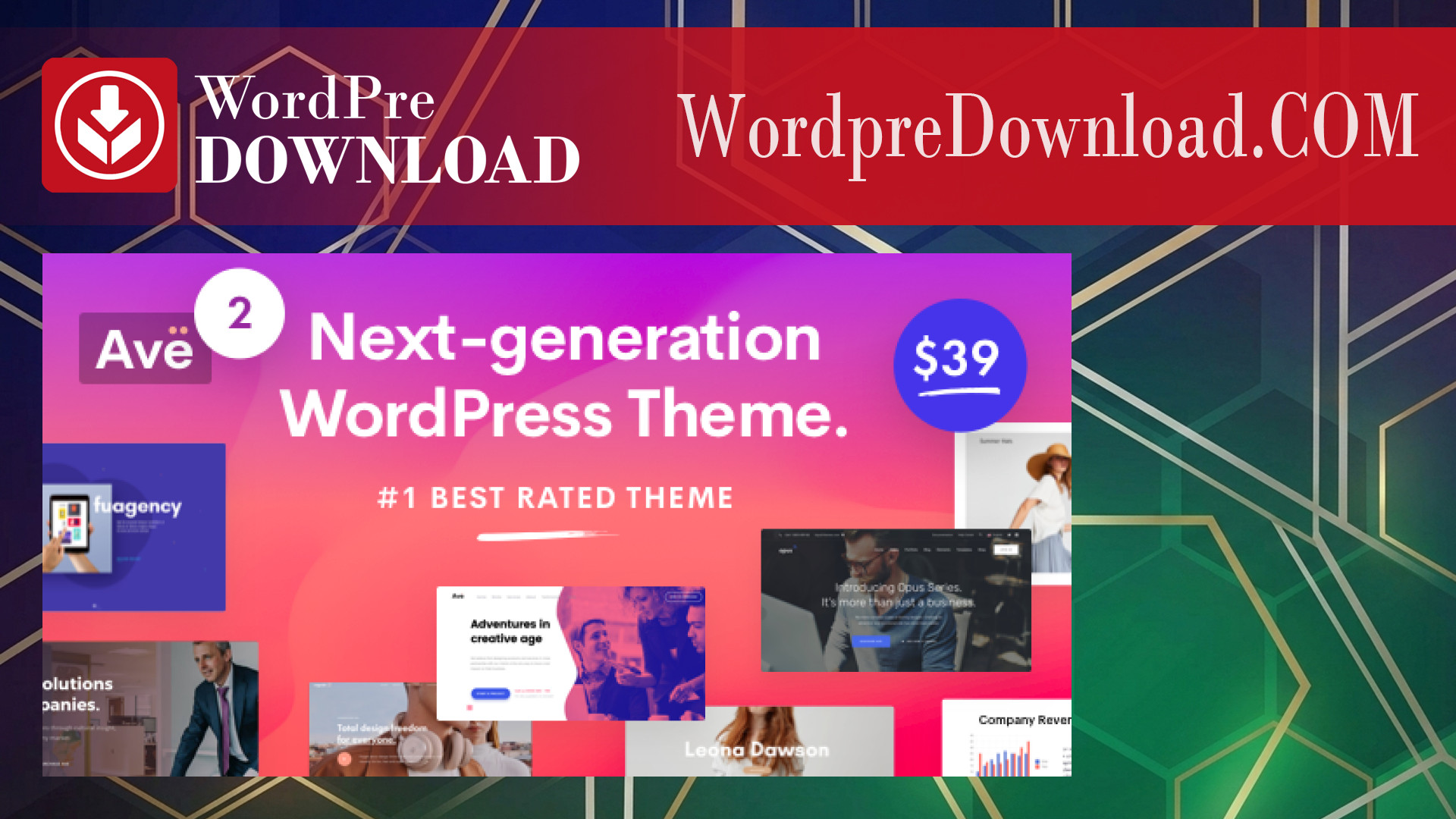 Ave – Responsive Multi-Purpose WordPress Theme – WordpreDownload.COM