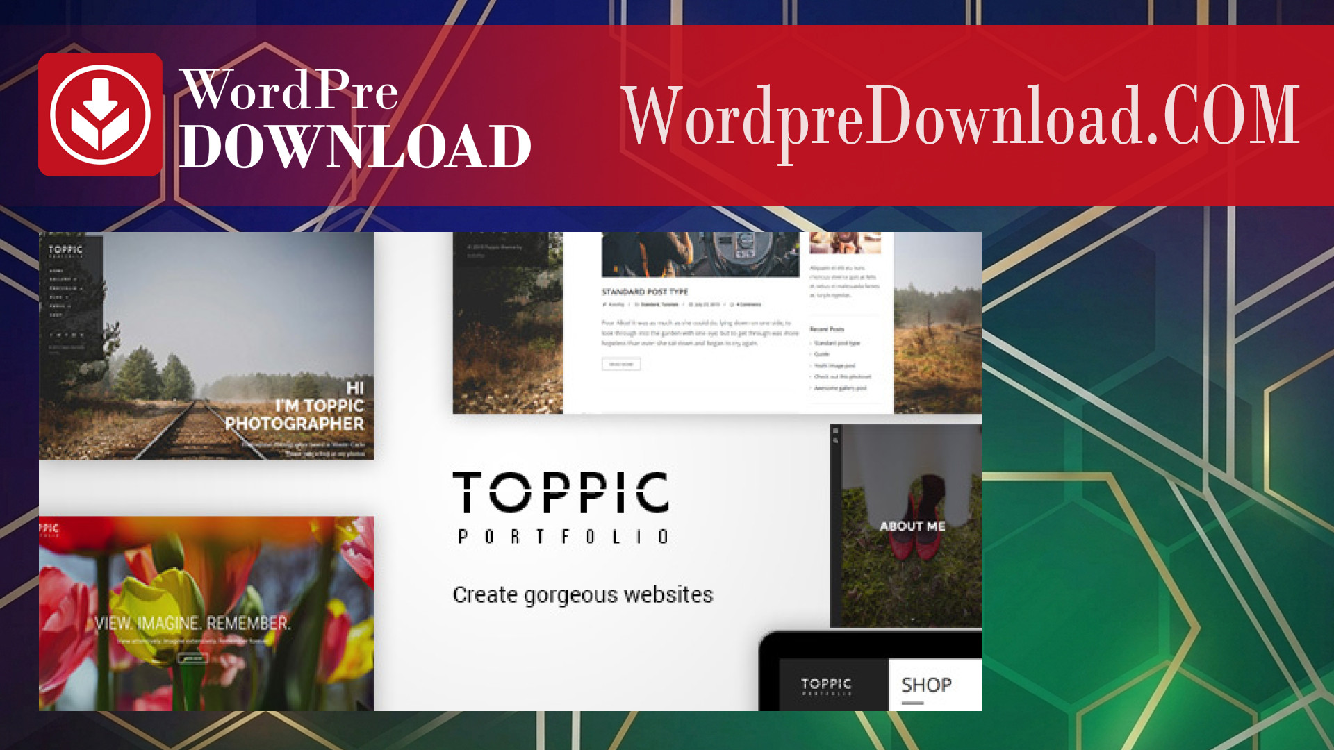 TopPic – Portfolio Photography Theme – WordpreDownload.COM