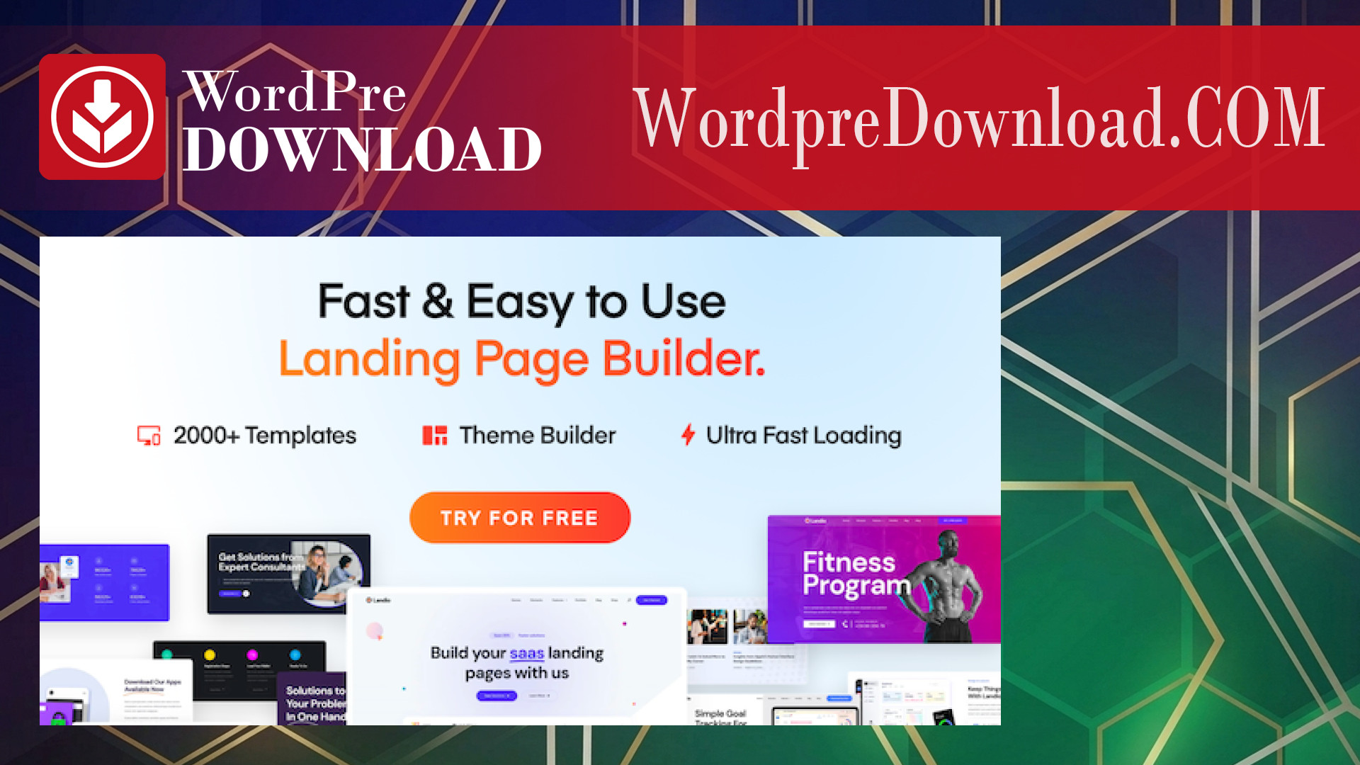 Landio – Multi-Purpose Landing Page WordPress Theme – WordpreDownload.COM