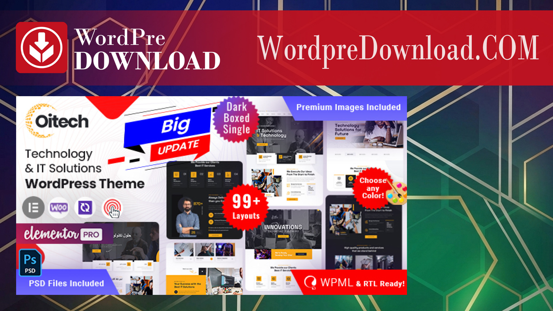 Oitech – Technology IT Services WordPress – WordpreDownload.COM