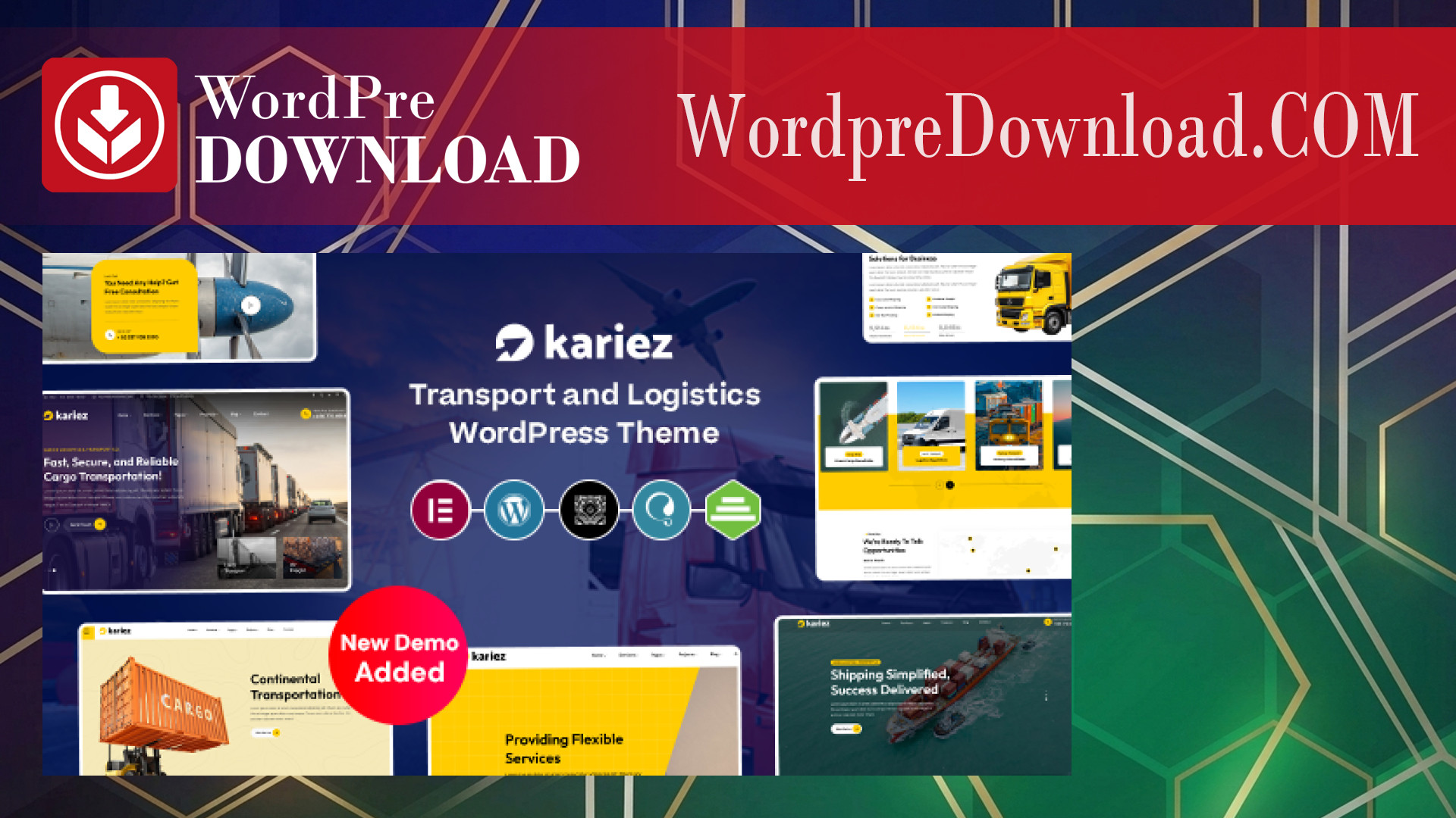 Kariez – Transportation and Logistics WordPress Theme – WordpreDownload.COM