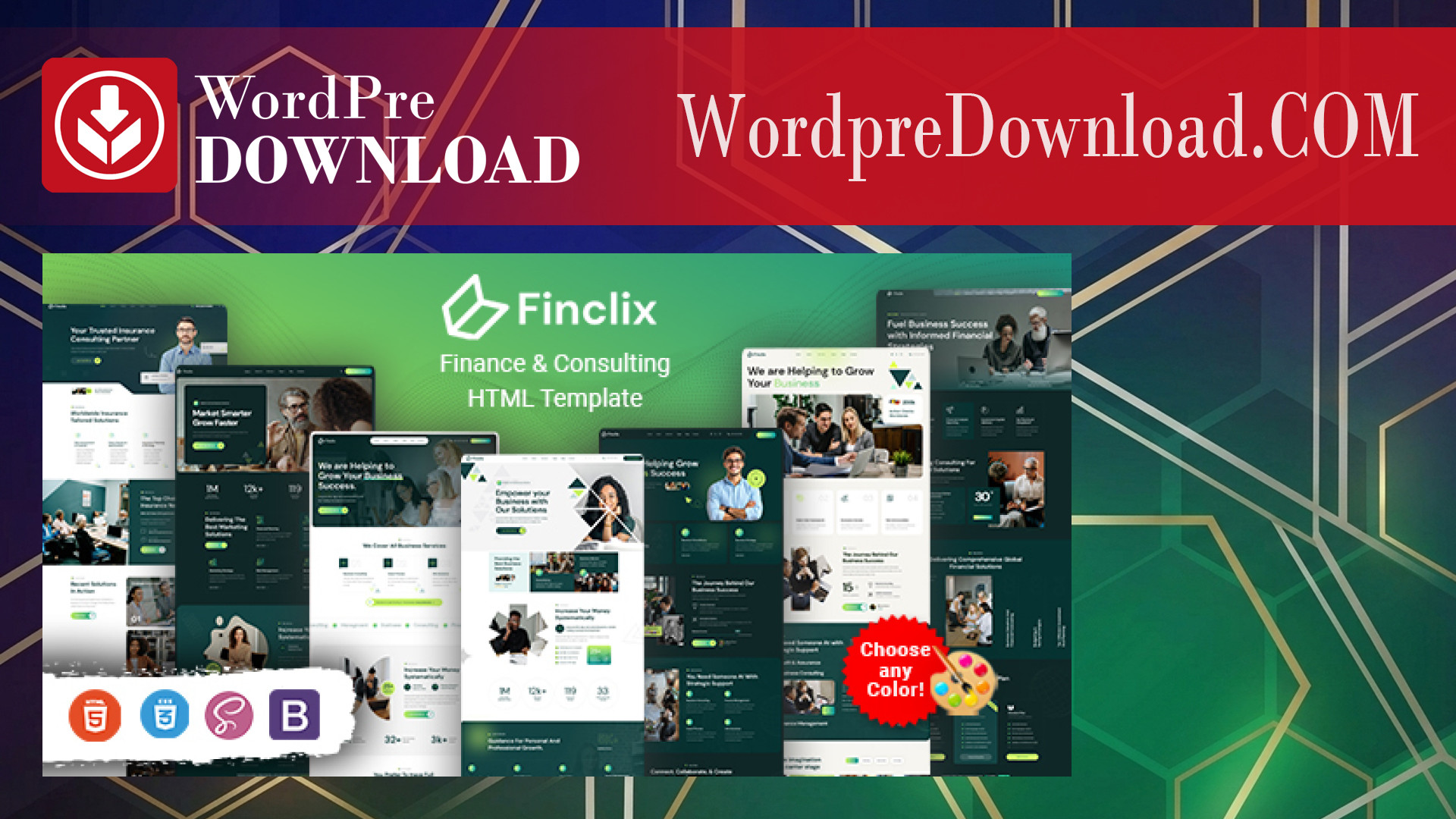 Finclix – Finance and Consulting WordPress Theme – WordpreDownload.COM