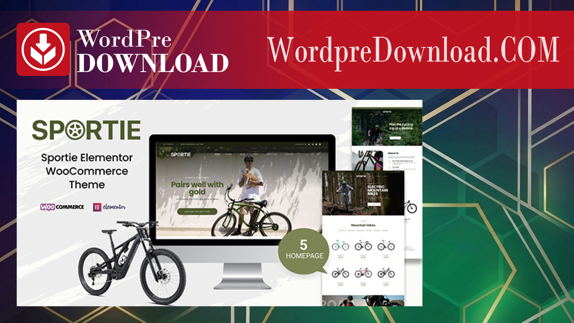 Sportie – Elementor WooCommerce Theme – WordpreDownload.COM