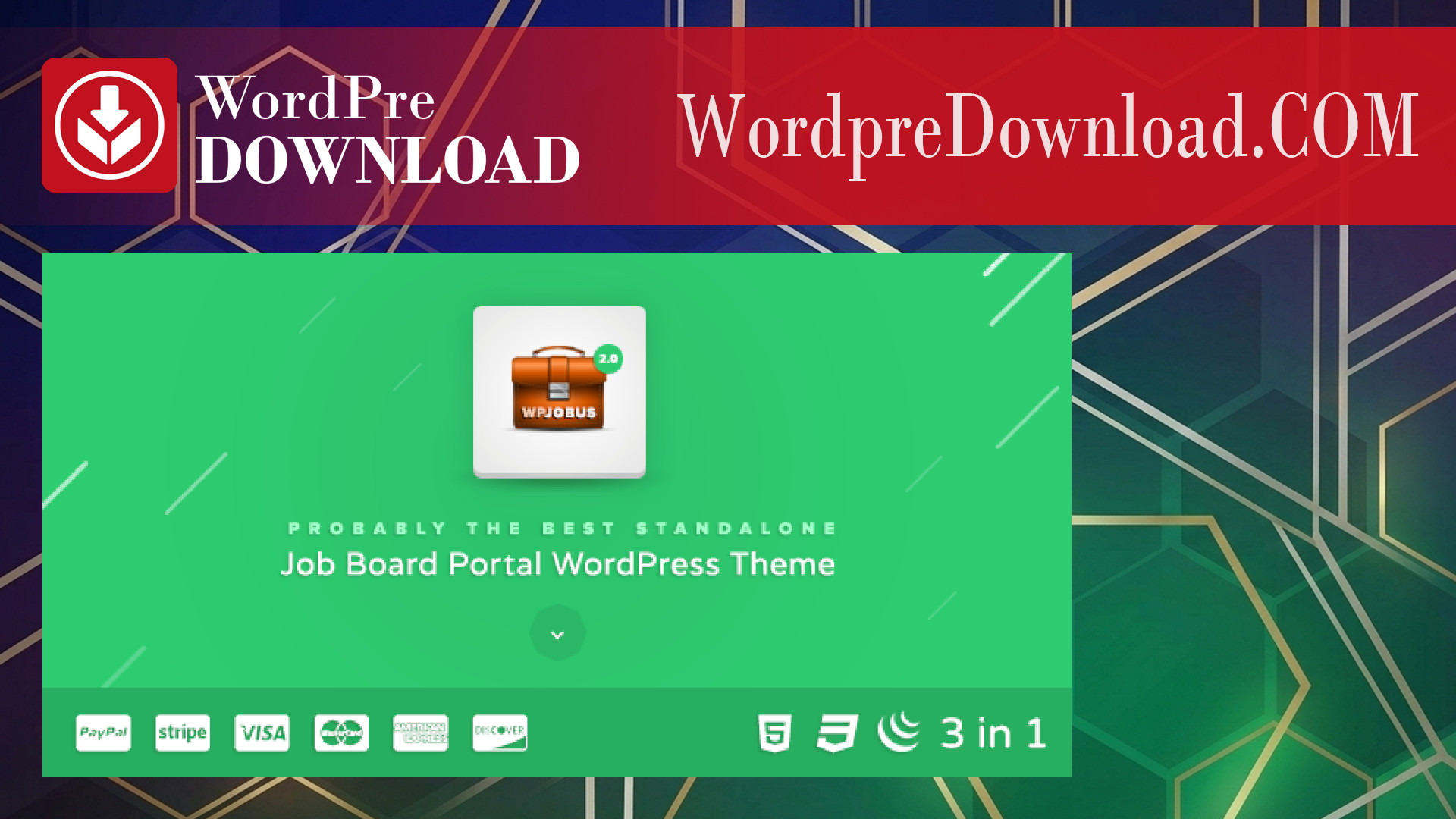 WPJobus – Job Board and Resumes WordPress Theme – WordpreDownload.COM