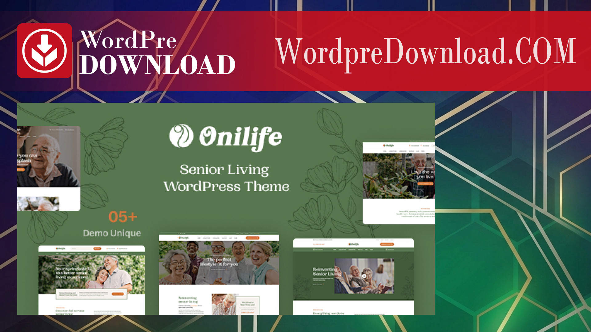 Onilife – Senior Living WordPress Theme – WordpreDownload.COM
