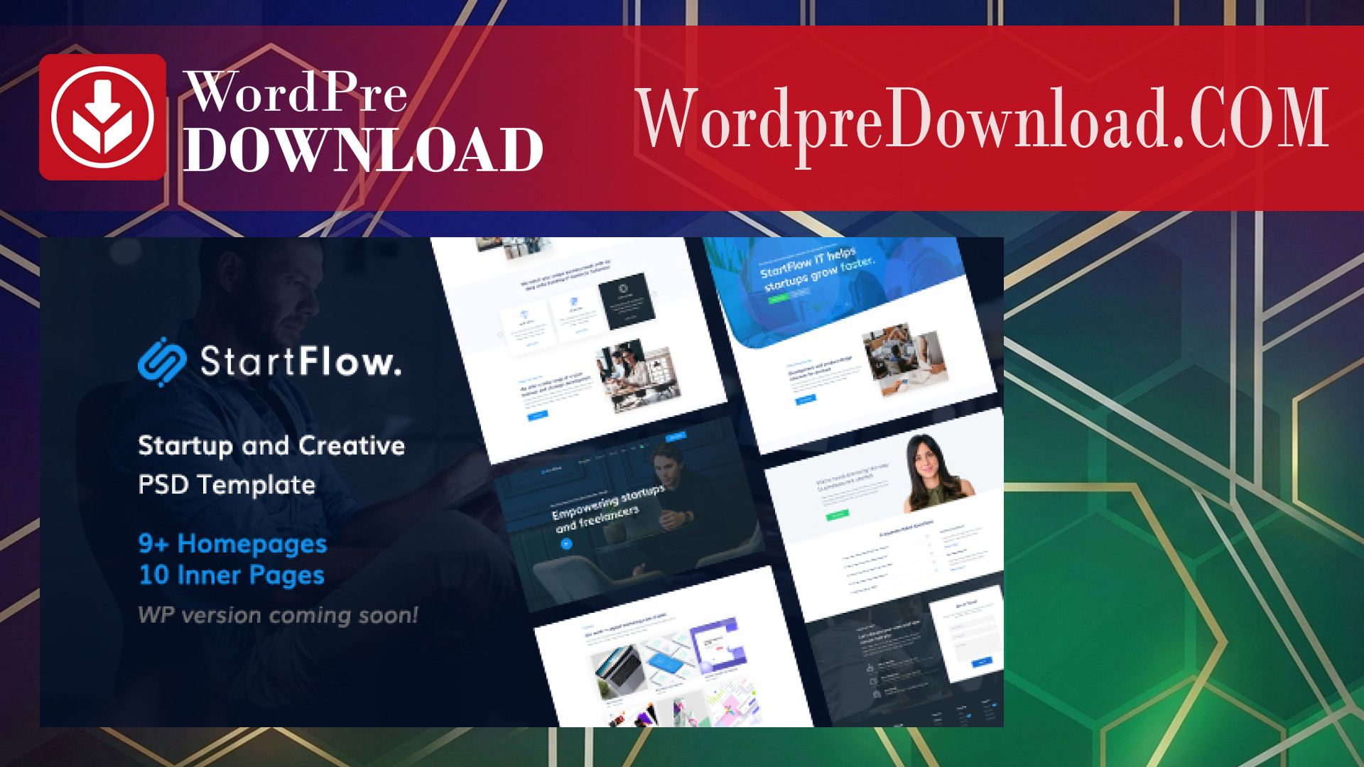 Start Flow Startup and Creative Multipurpose Theme – WordpreDownload.COM