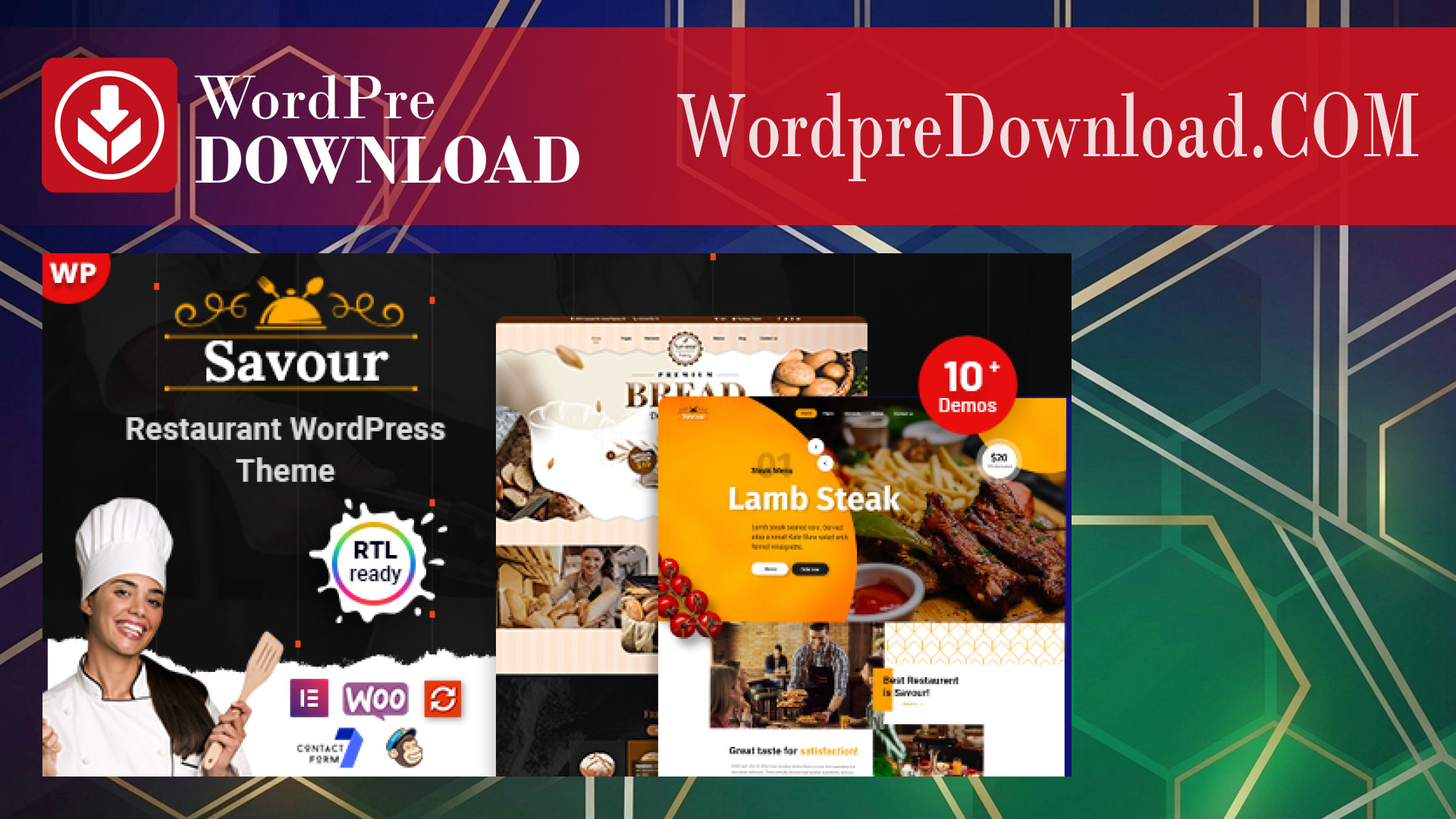 Savour – Restaurant WordPress Theme – WordpreDownload.COM