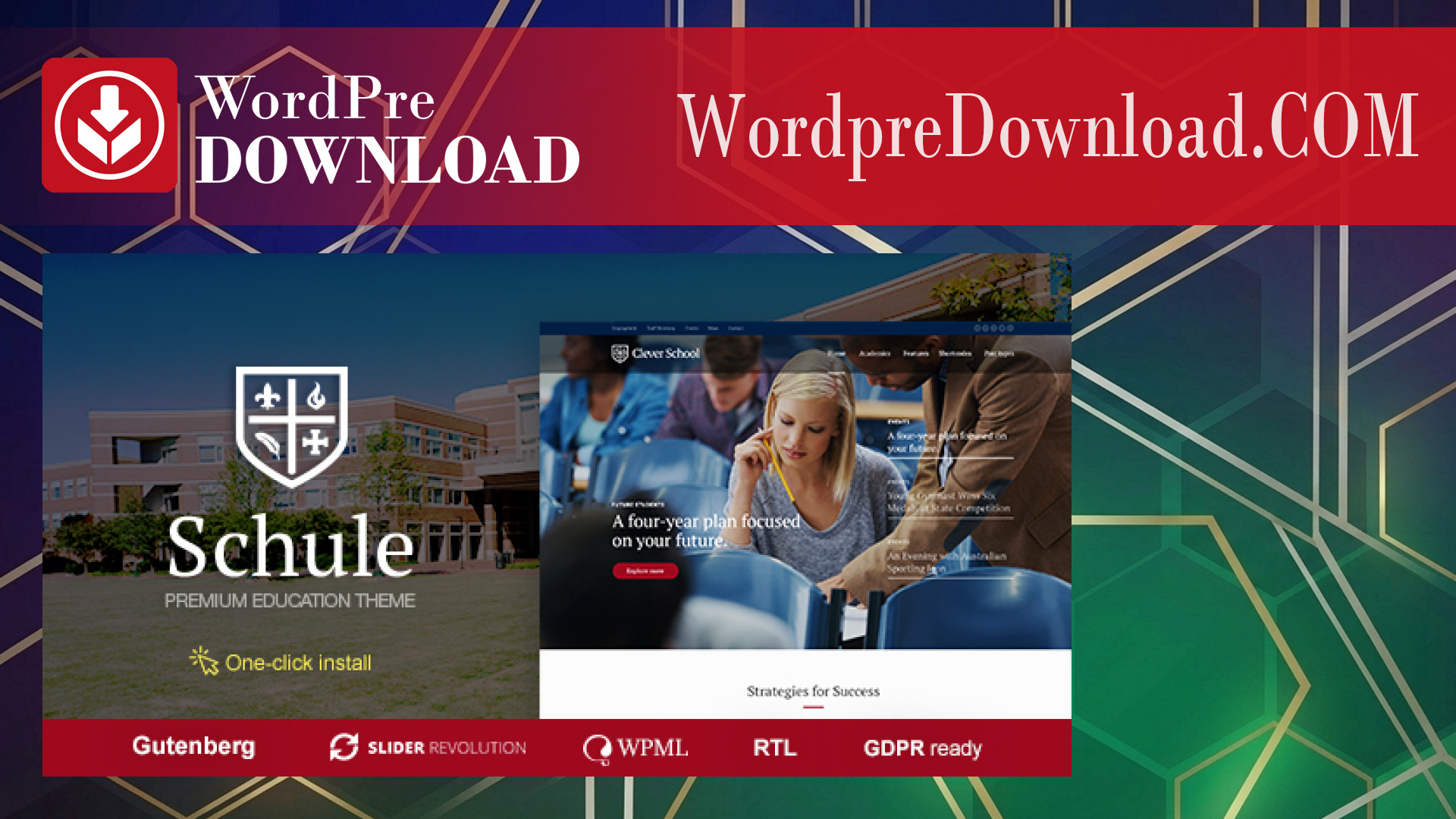 Schule – School and Education Theme – WordpreDownload.COM