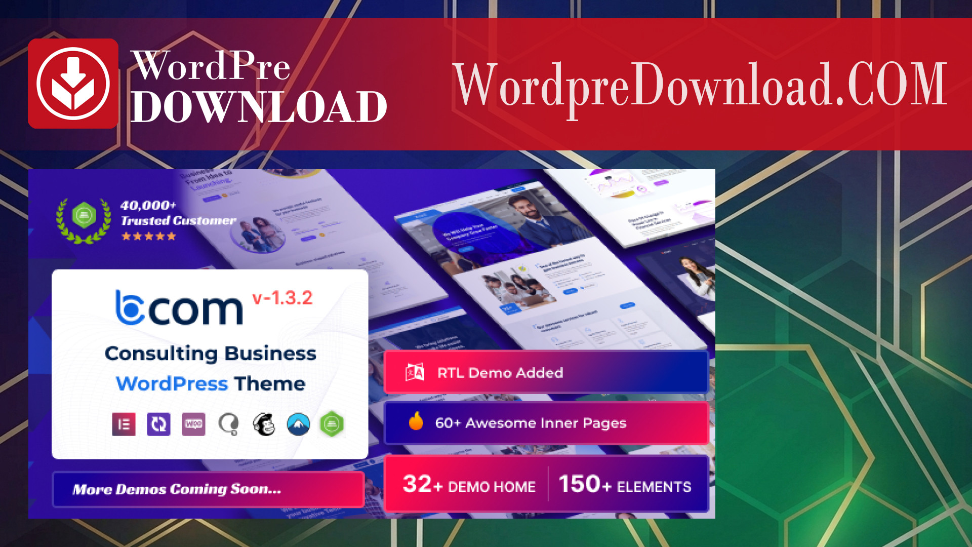 Bcom – Consulting Business WordPress Theme – WordpreDownload.COM