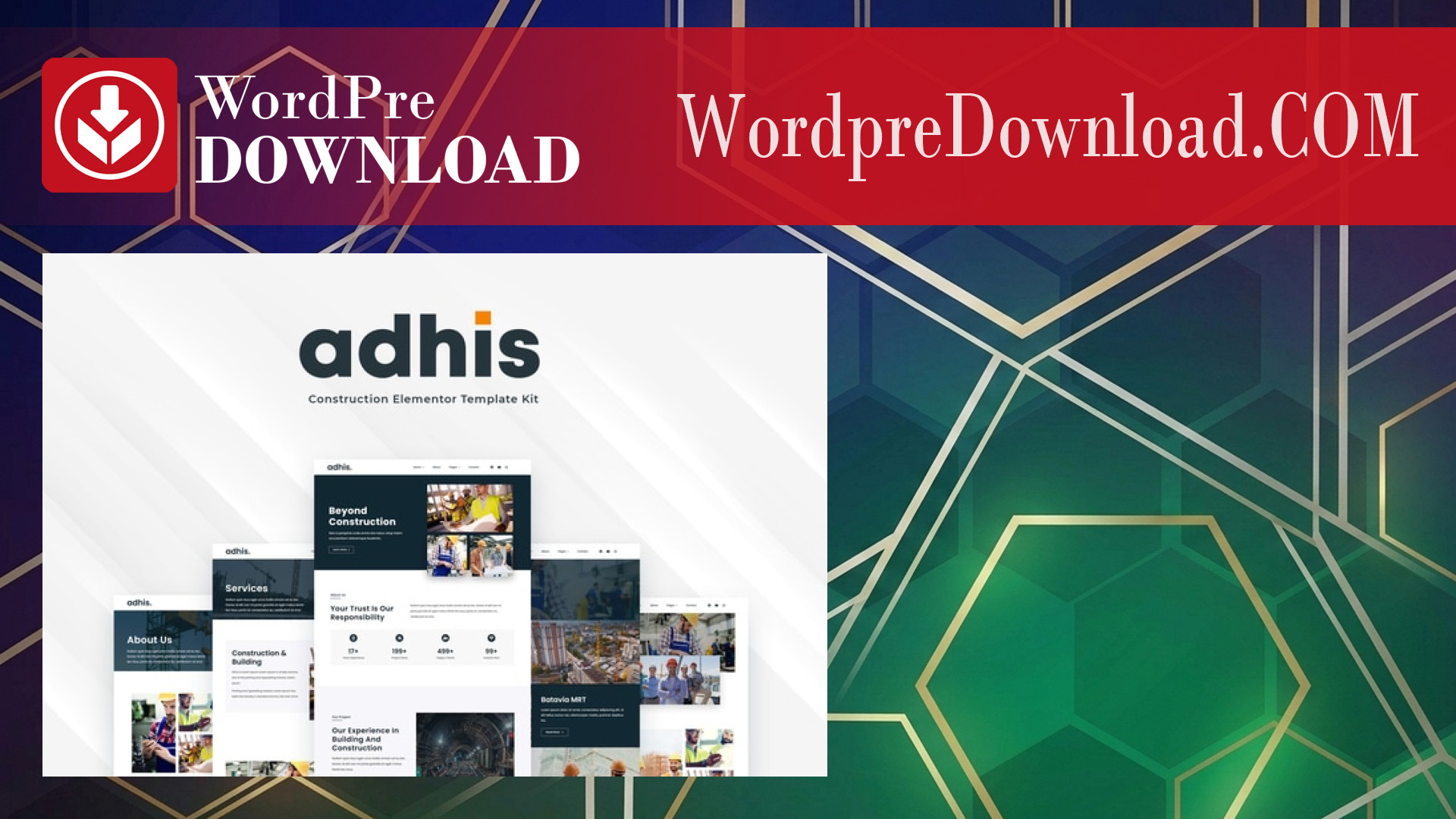Adhis – Construction Elementor Template Kit – WordpreDownload.COM