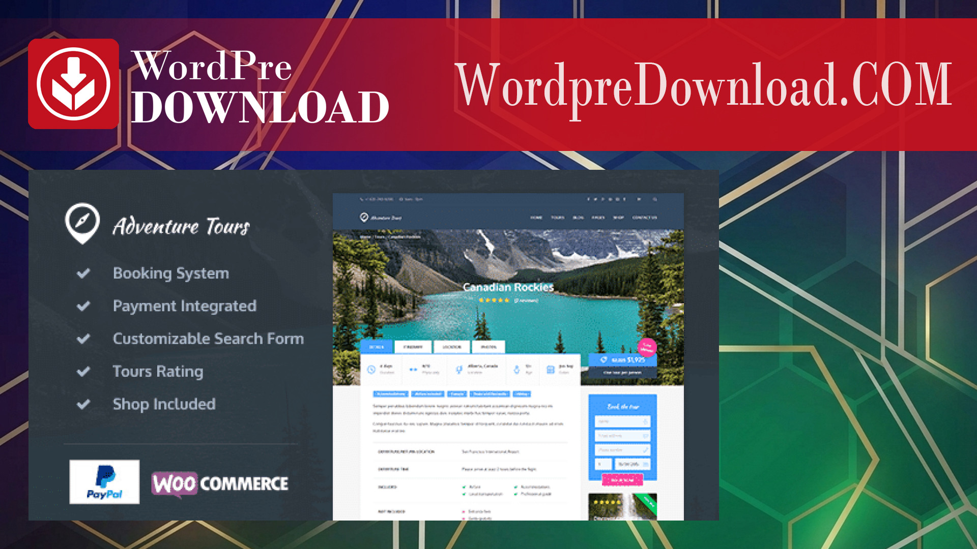 Adventure Tours – WordPress Tour/Travel Theme – WordpreDownload.COM