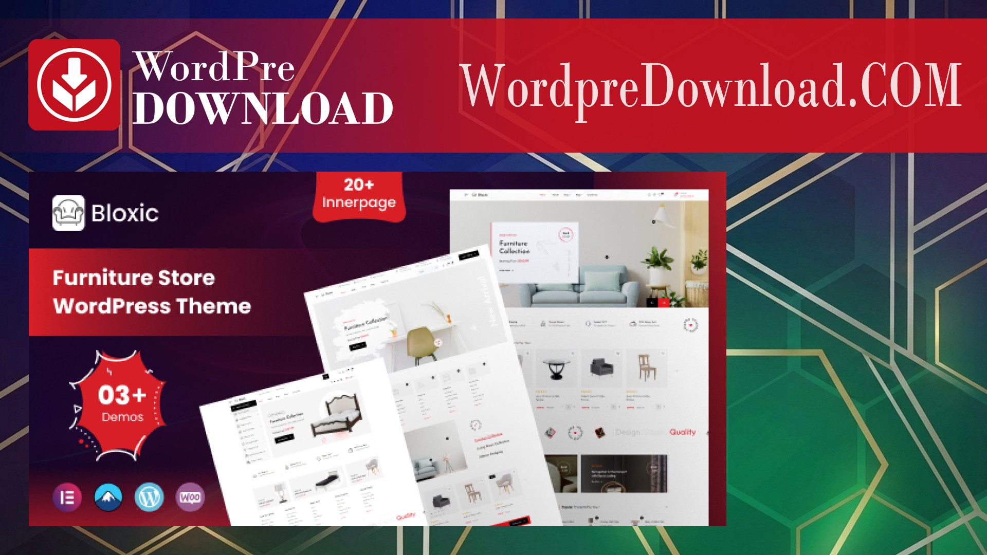 Bloxic – Furniture Store WooCommerce Theme - WordpreDownload.COM