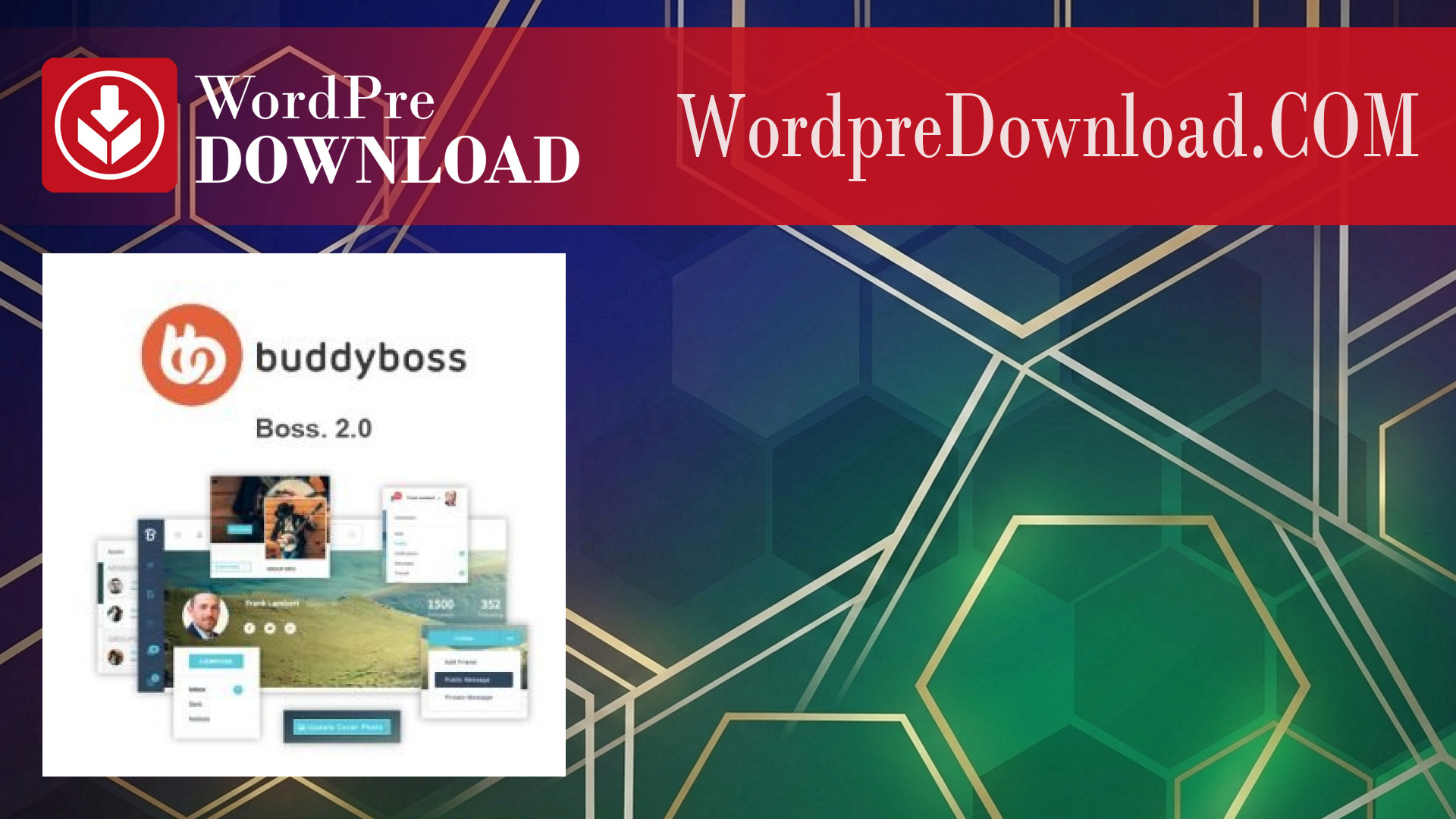 BuddyPress – Boss – WordpreDownload.COM