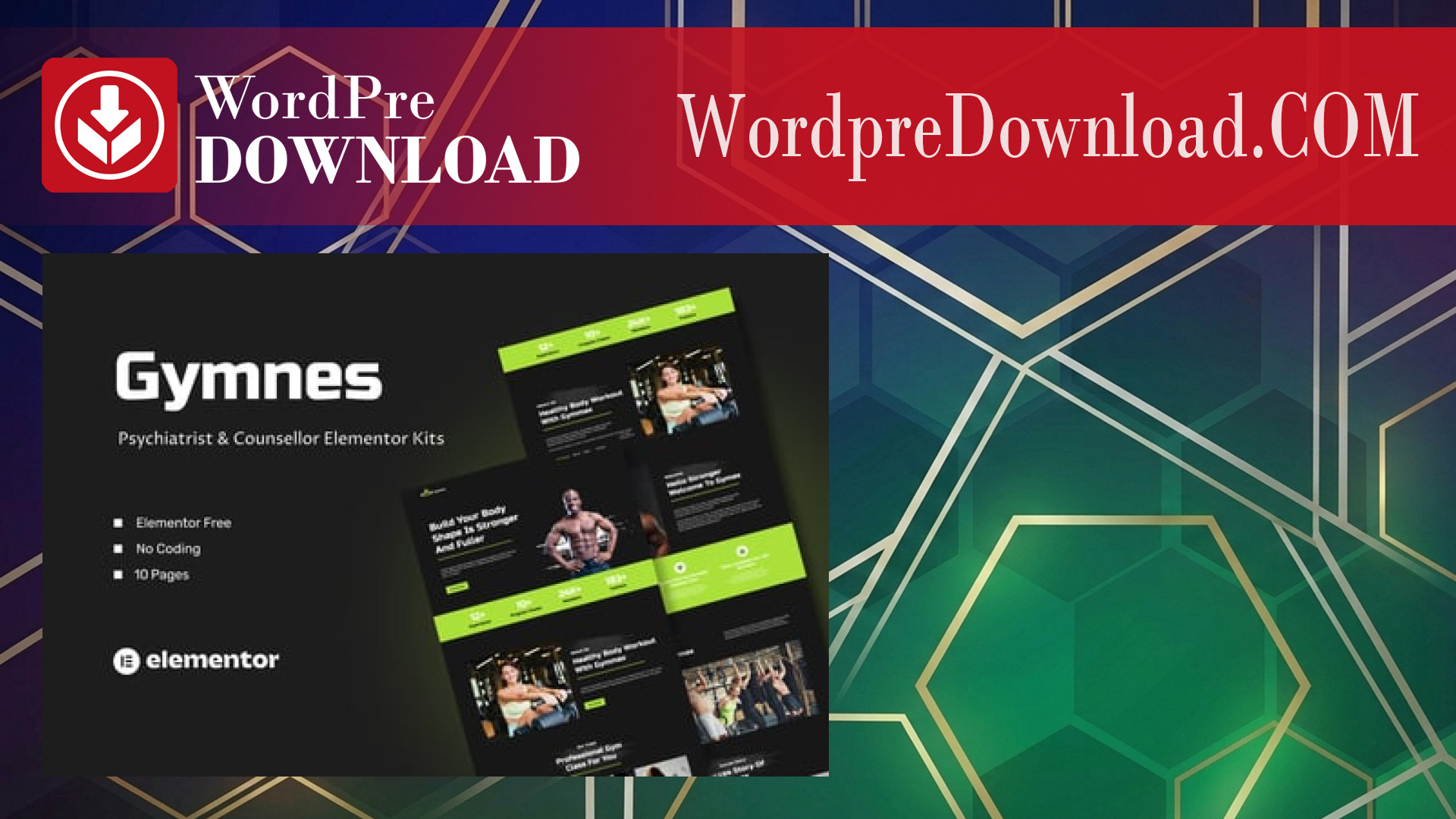 Gymnes – Fiteness and Gym Elementor Template Kit – Wordpredownload.com