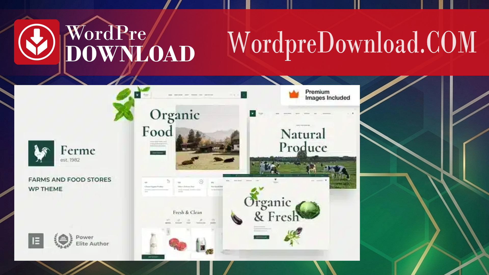 Ferme – Food Store and Farm Elementor Pro Theme – WordpreDownload.COM