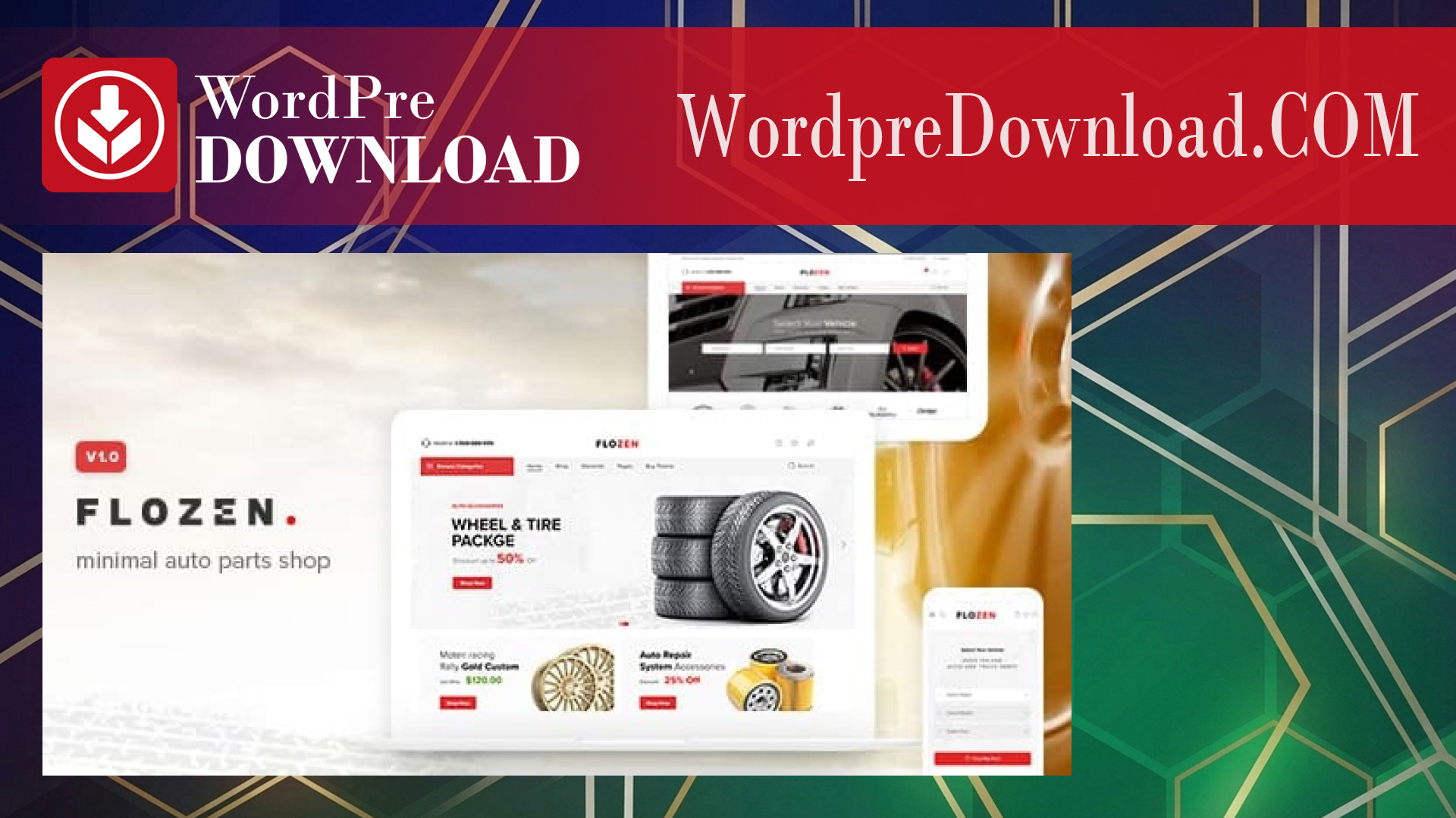 Flozen WooCommerce AJAX WordPress Theme – WordpreDownload.COM