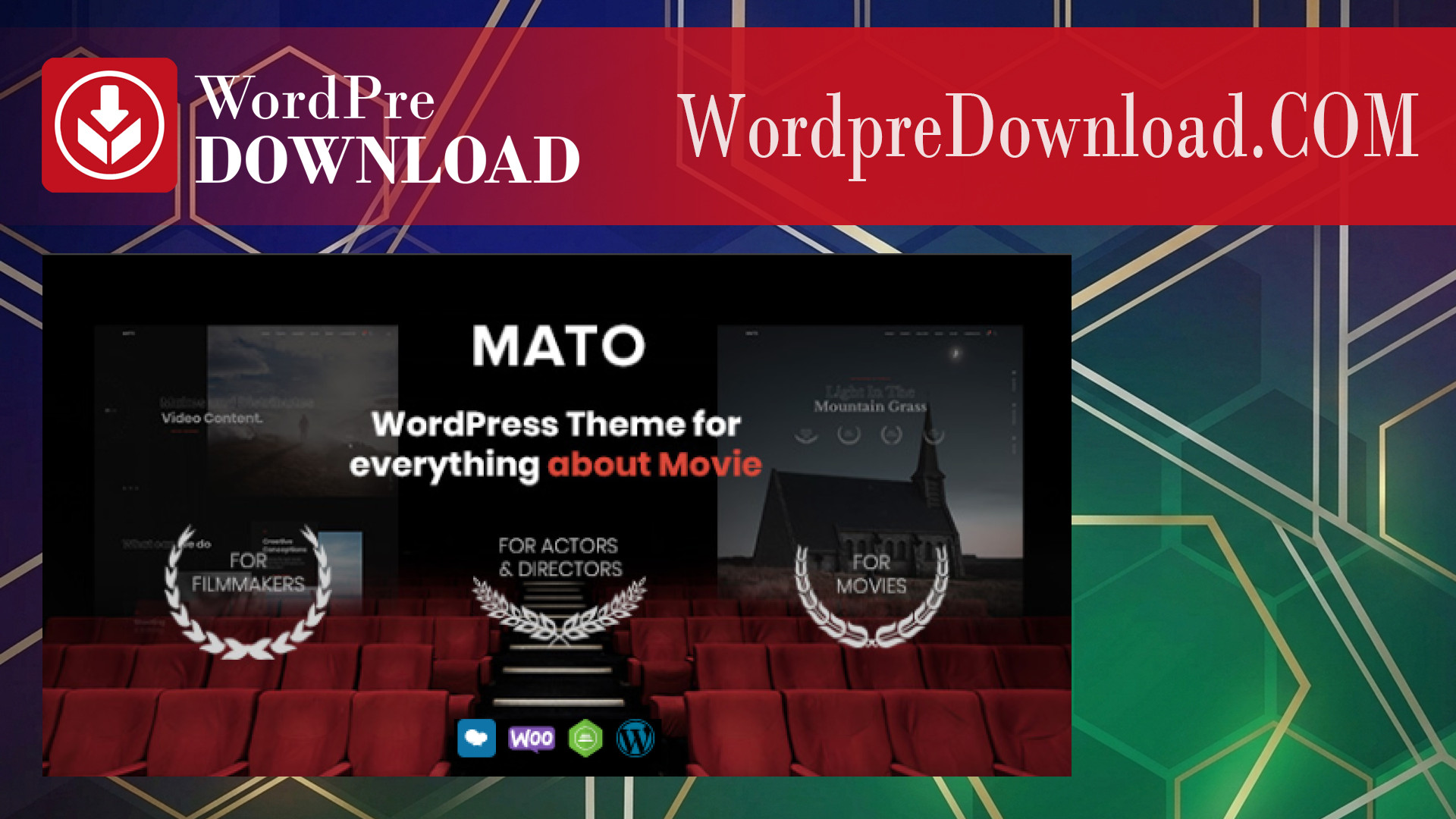 Mato – Movie Studios and Filmmakers WordPress Theme – WordpreDownload.COM