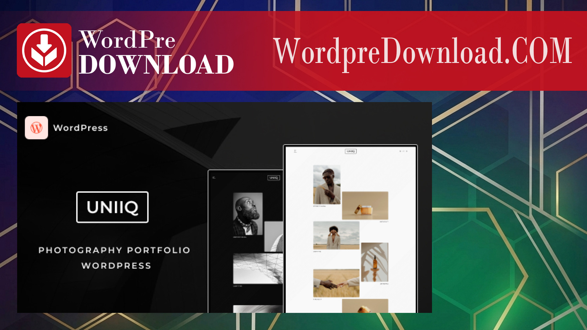 Uniiq Photography Portfolio WordPress Theme - WordpreDownload.COM