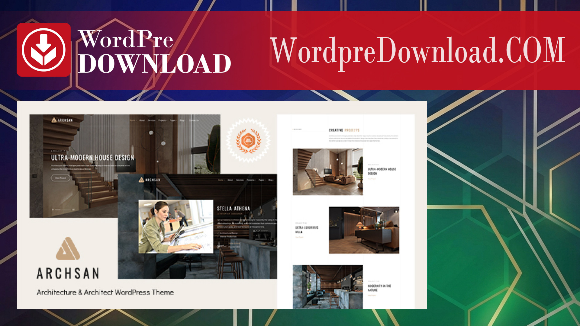 ArchSan - Architecture And Architect WordPress - WordpreDownload.COM