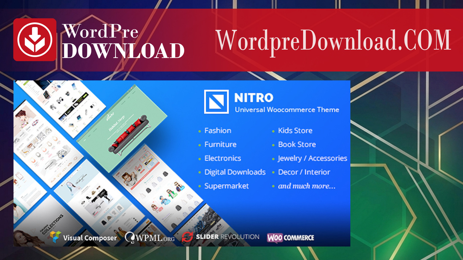 Nitro – Universal WooCommerce Theme from ecommerce experts – WordpreDownload.COM