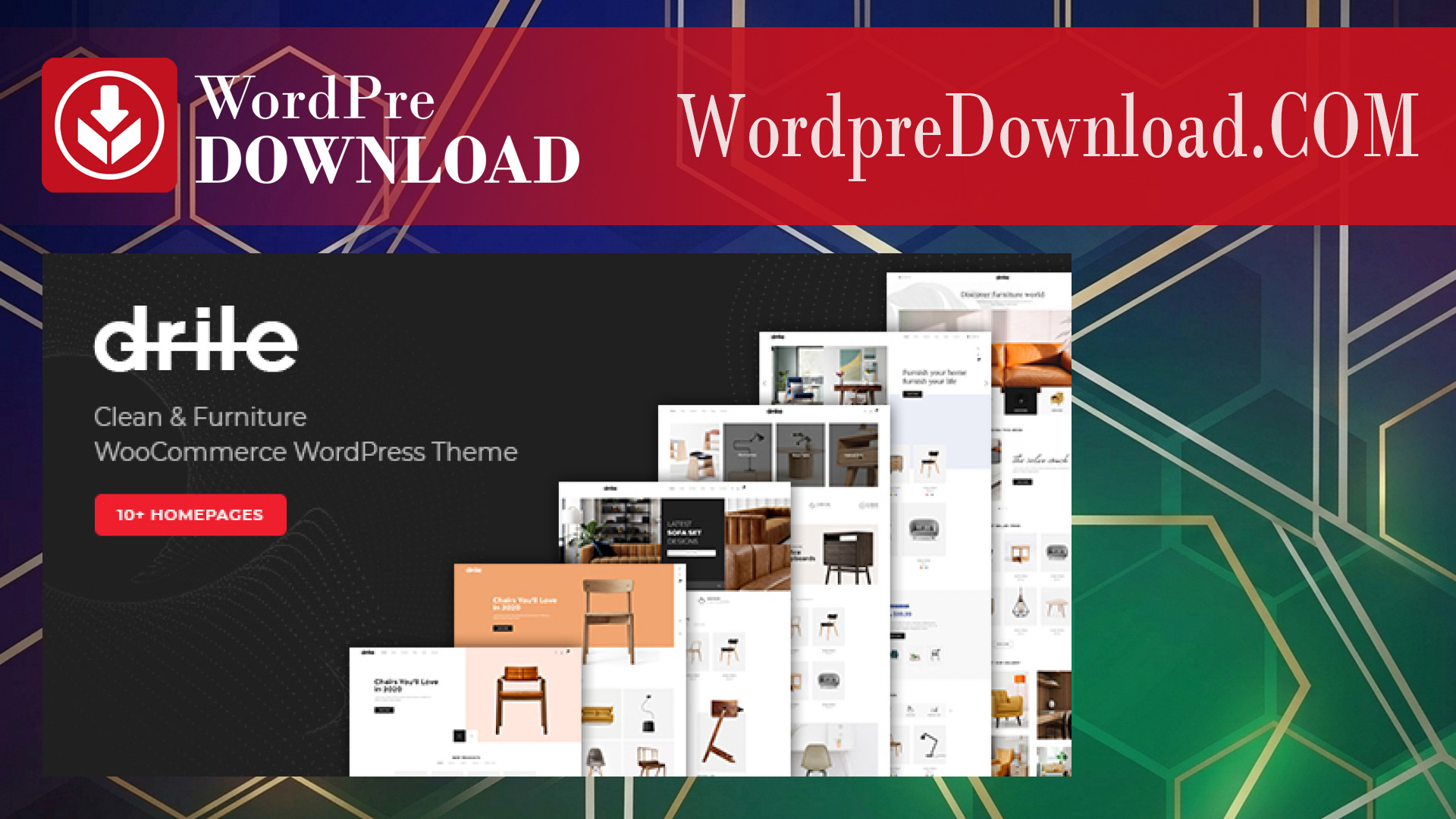 Drile – Furniture WooCommerce WordPress Theme – WordpreDownload.COM
