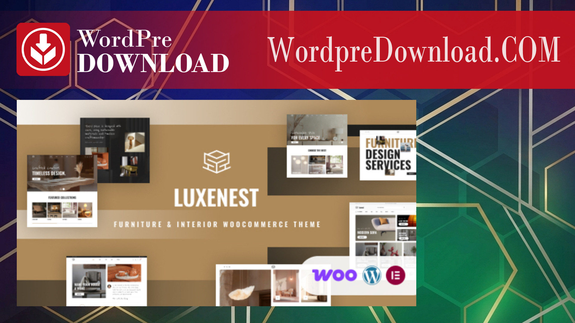 LuxeNest – Furniture and Interior WooCommerce WordPress – WordpreDownload.COM