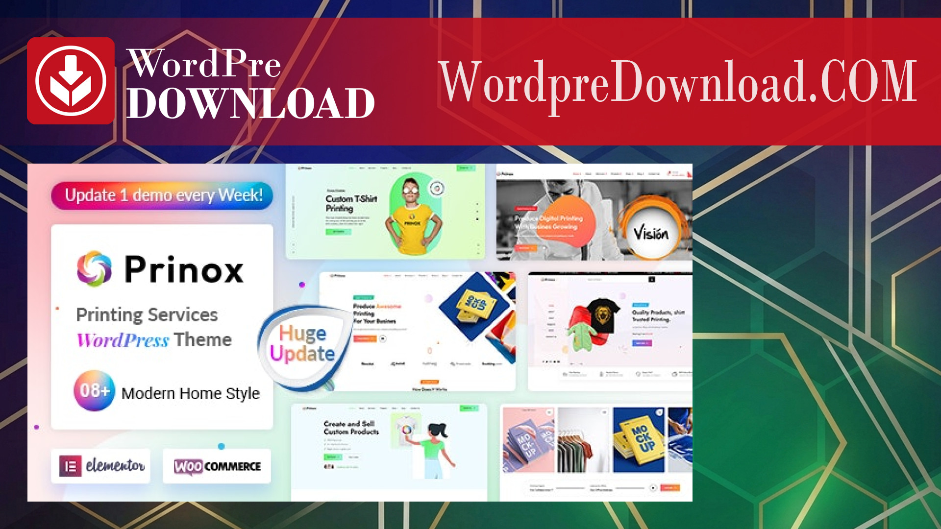 Prinox – Printing Services WordPress Theme – WordpreDownload.COM
