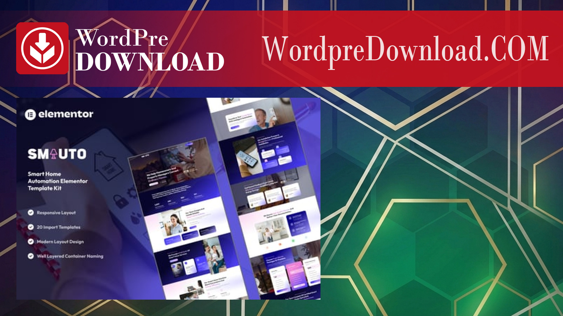 Smauto – Smart Home Automation Elementor Template Kit – WordpreDownload.COM