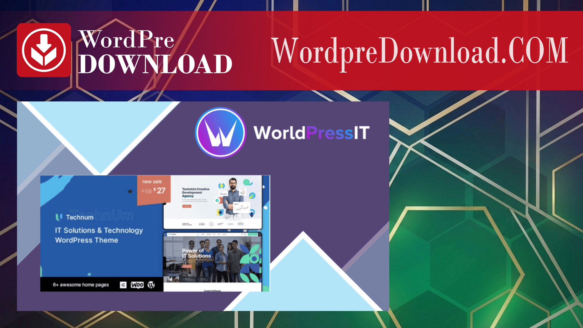 Technum | IT Solutions and Technology WordPress Theme – WordpreDownload.COM