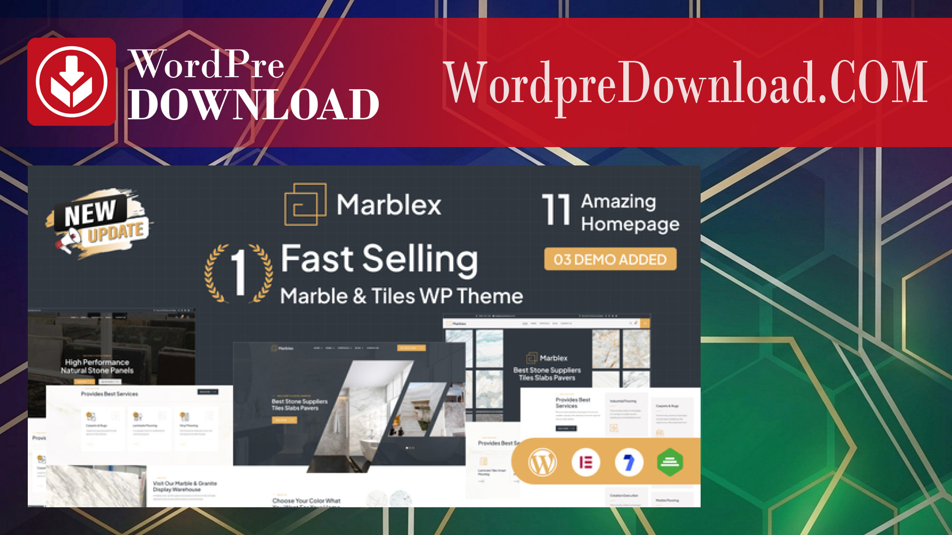 Marblex – Marble and Tiles WordPress Theme – WordpreDownload.COM