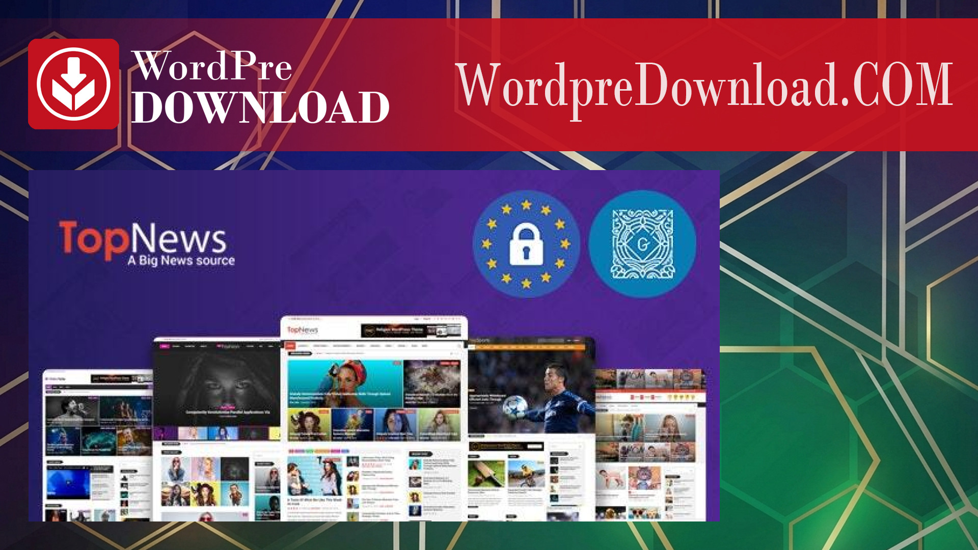 TopNews – News Magazine Newspaper Blog Viral Theme – WordpreDownload.COM