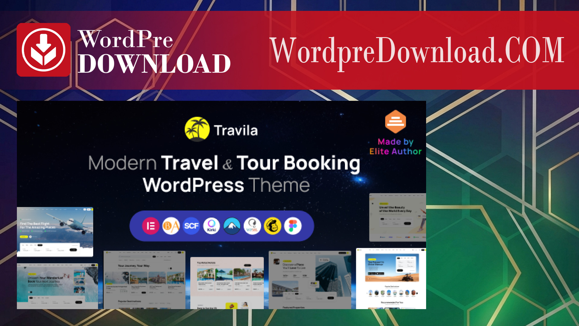 Travila - Travel Booking WordPress Theme - WordpreDownload.COM