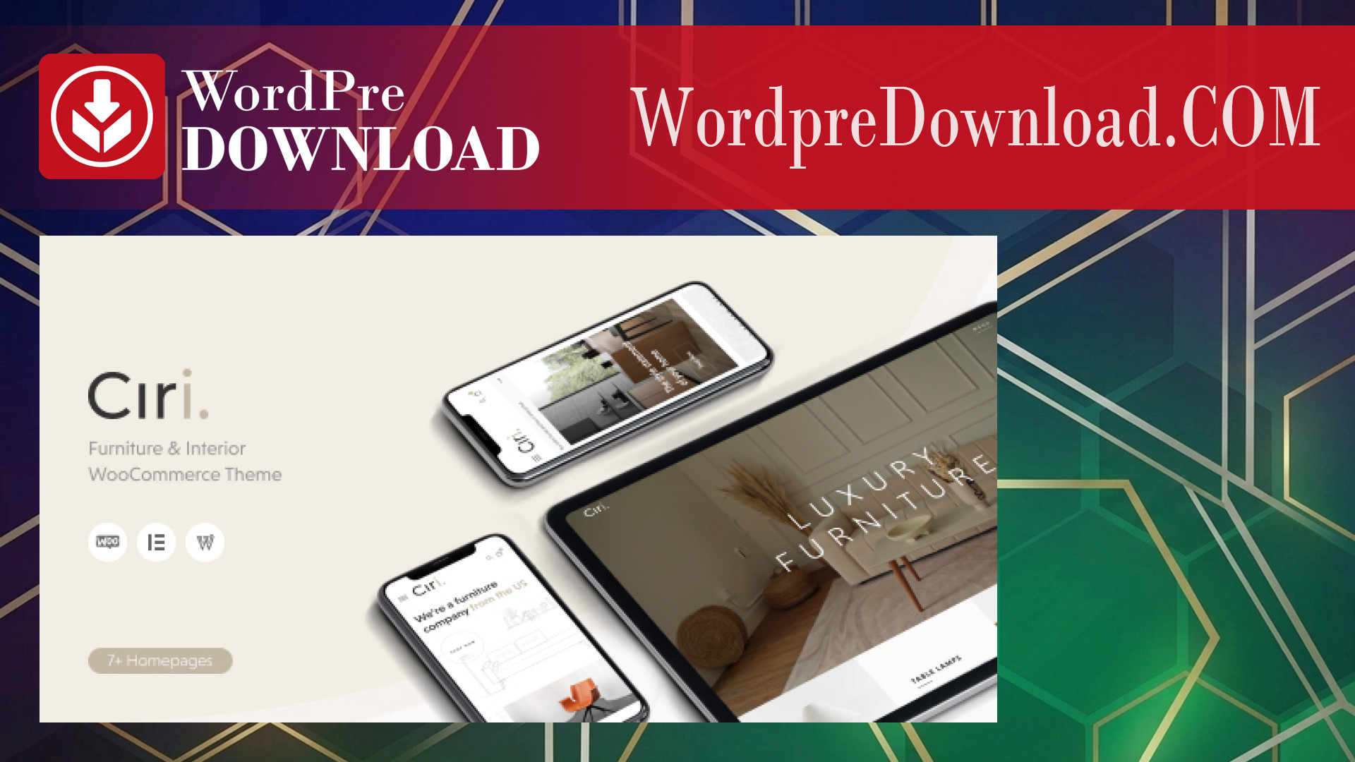 Ciri – Furniture and Interior WooCommerce Theme – WordpreDownload.COM