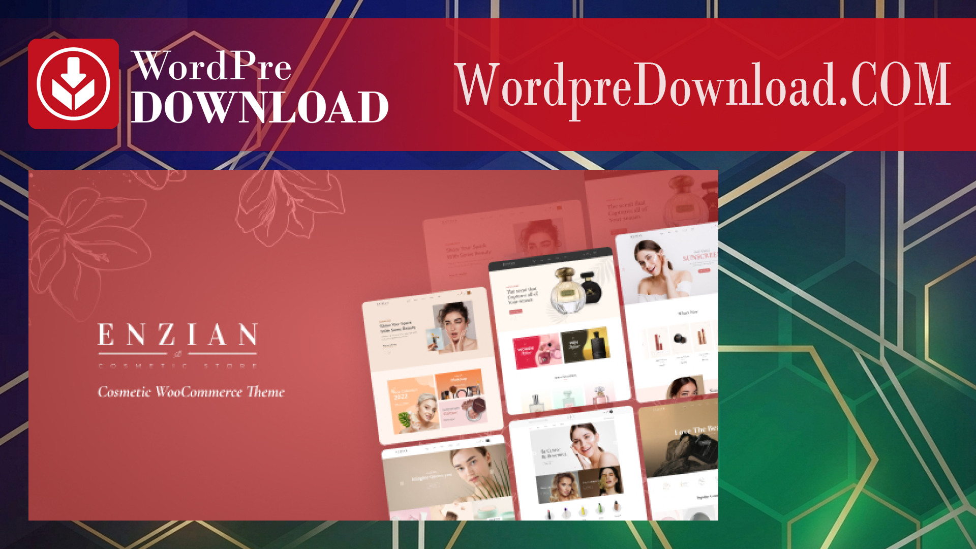 Enzian – Beauty and Cosmetic WooCommerce Theme – WordpreDownload.COM